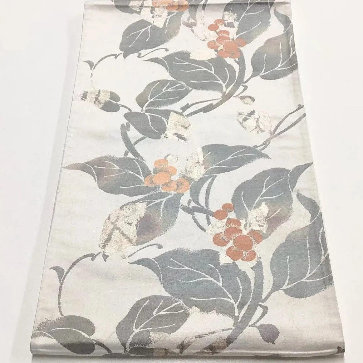 6680# Japanese Vintage Fukuro Obi Belt Kimono Fabric Silk Traditional