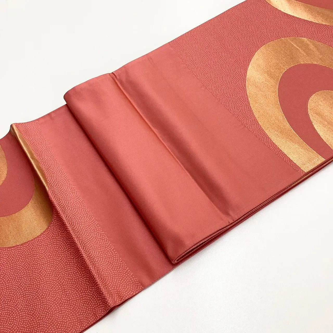 6702# Japanese Vintage Fukuro Obi Belt Kimono Fabric Silk Traditional