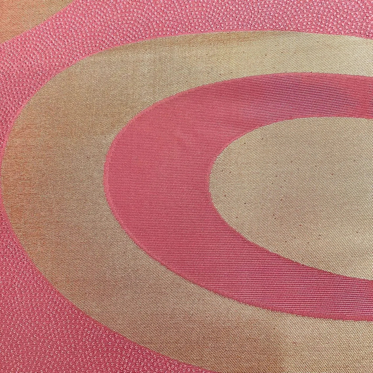 6702# Japanese Vintage Fukuro Obi Belt Kimono Fabric Silk Traditional