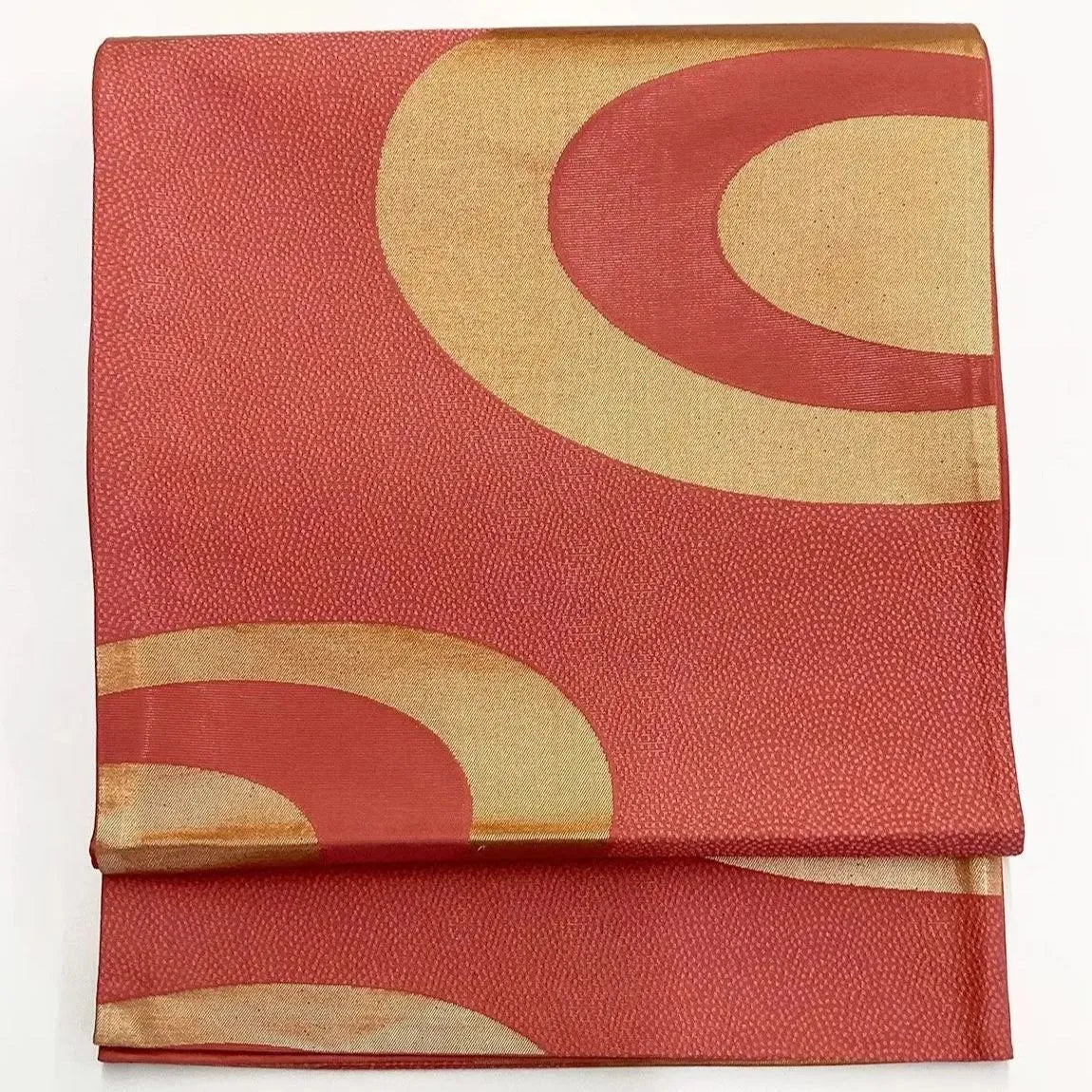 6702# Japanese Vintage Fukuro Obi Belt Kimono Fabric Silk Traditional