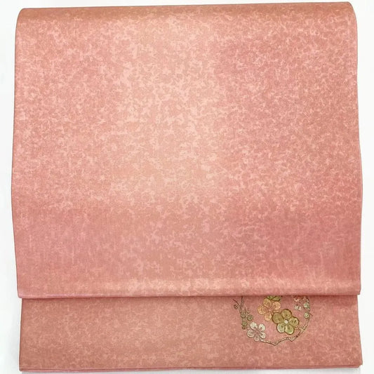 6713# Japanese Vintage Fukuro Obi Belt Kimono Fabric Silk Traditional