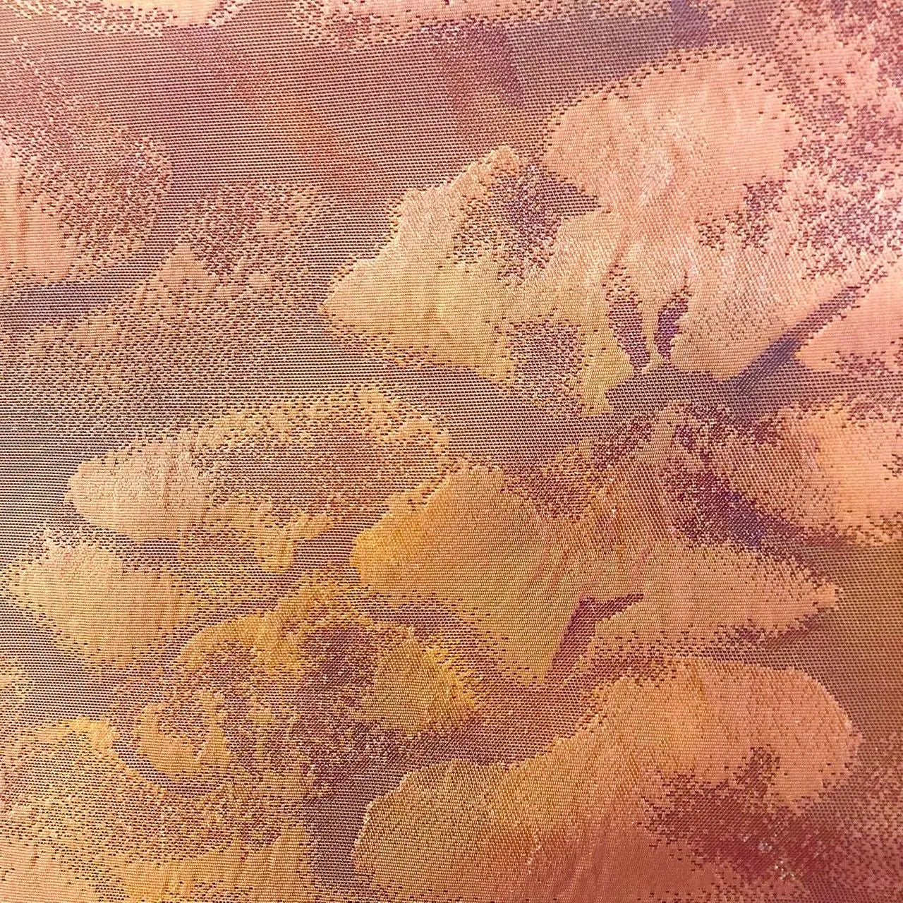 6730# Japanese Vintage Fukuro Obi Belt Kimono Fabric Silk Traditional