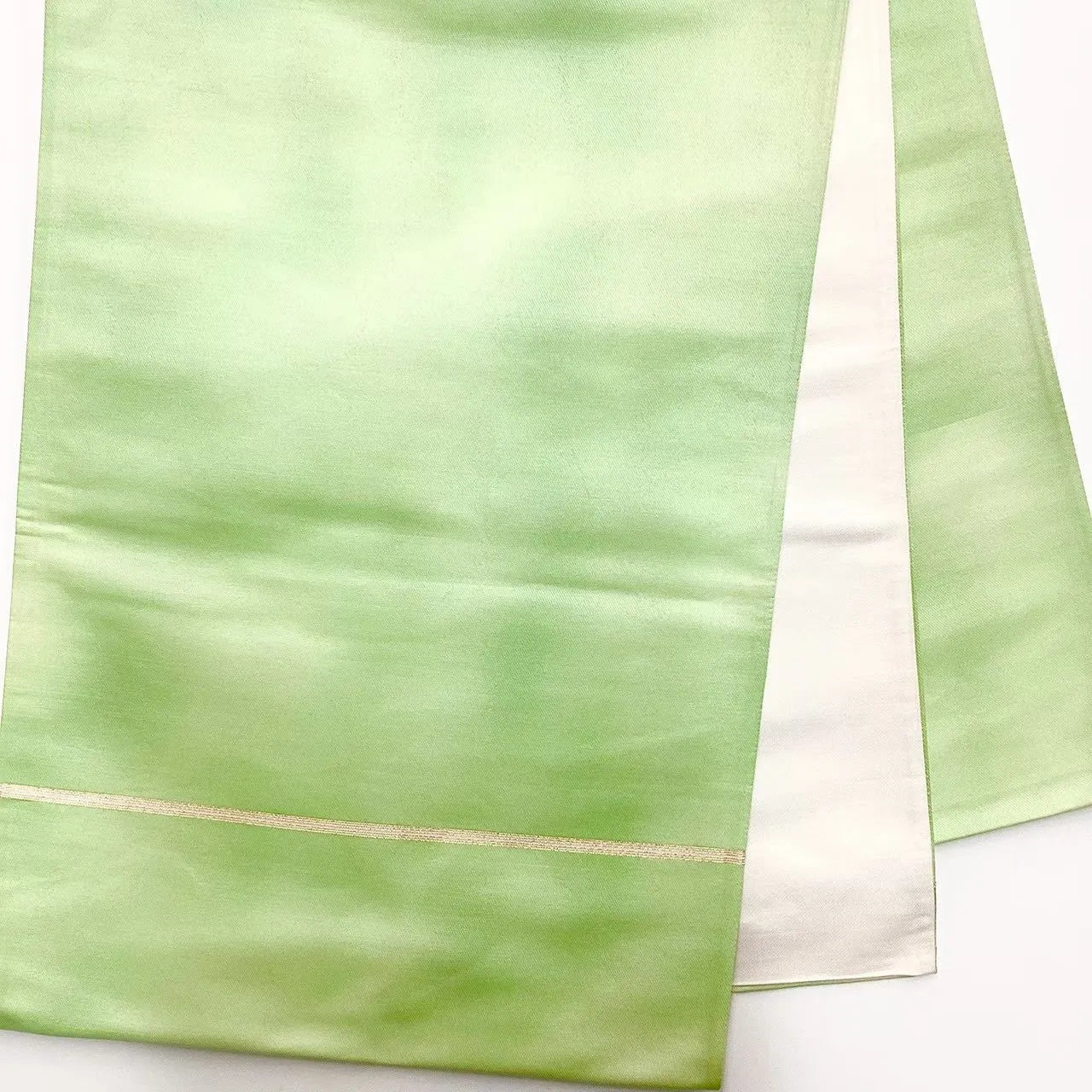 6733# Japanese Vintage Fukuro Obi Belt Kimono Fabric Silk Traditional