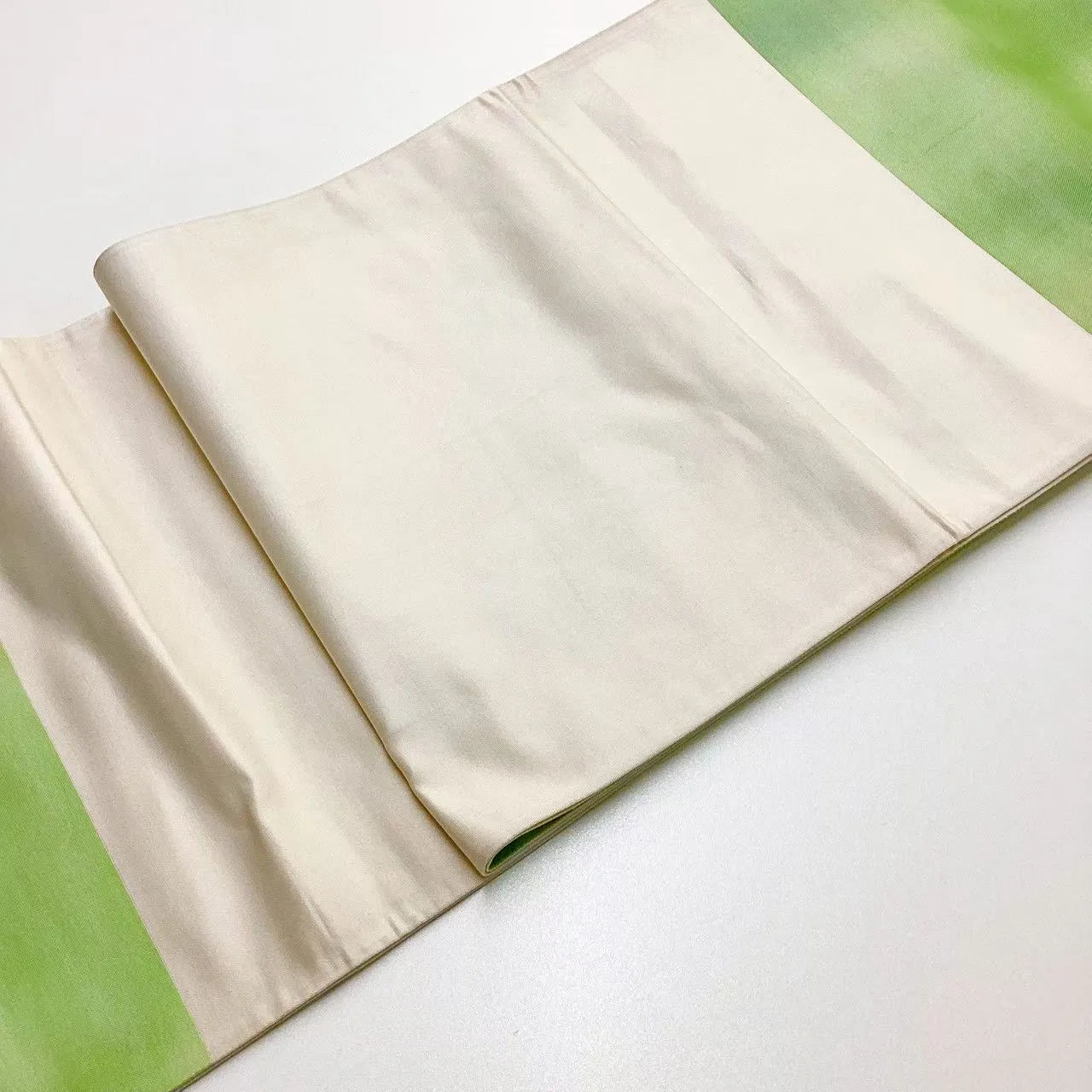 6733# Japanese Vintage Fukuro Obi Belt Kimono Fabric Silk Traditional