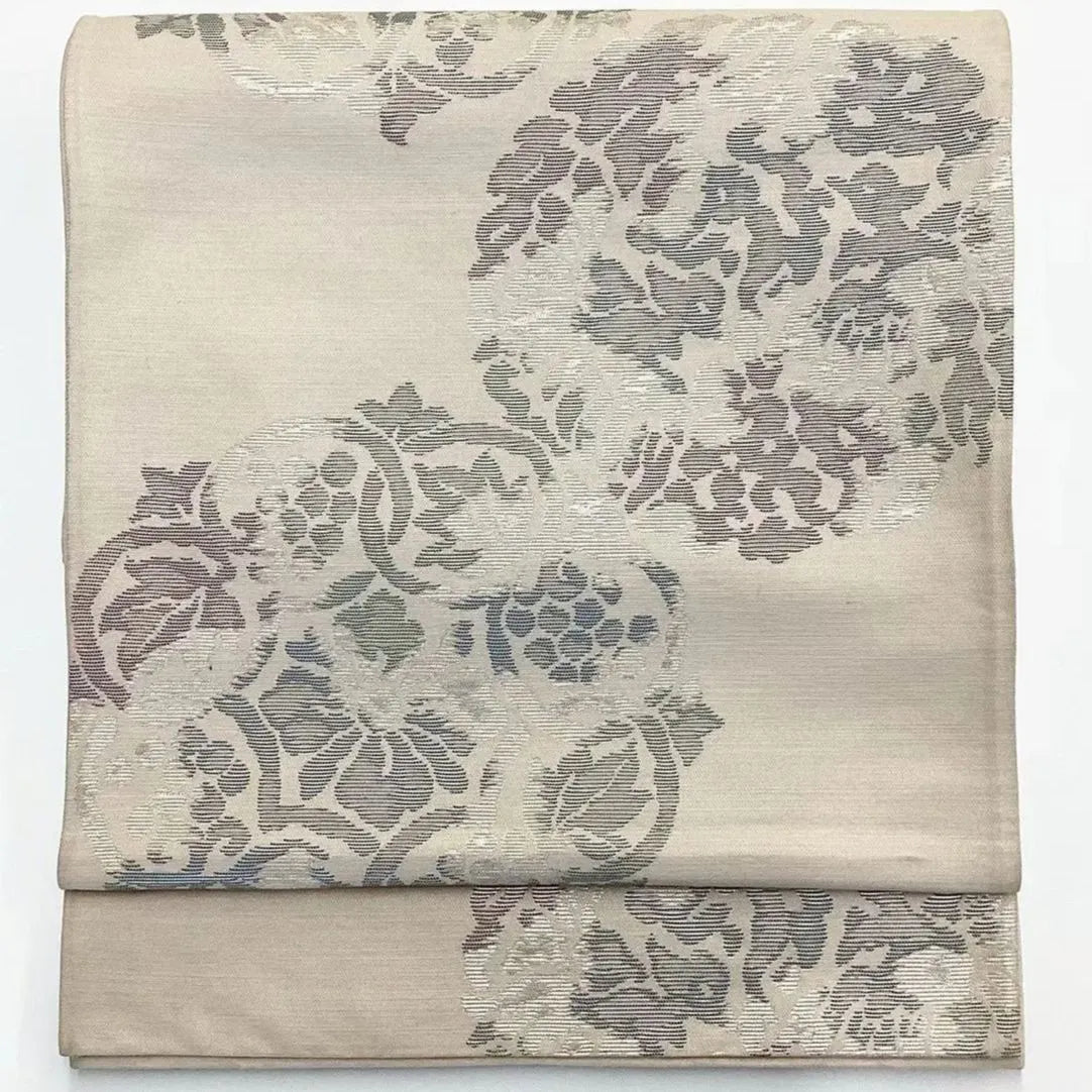 6732# Japanese Vintage Fukuro Obi Belt Kimono Fabric Silk Traditional