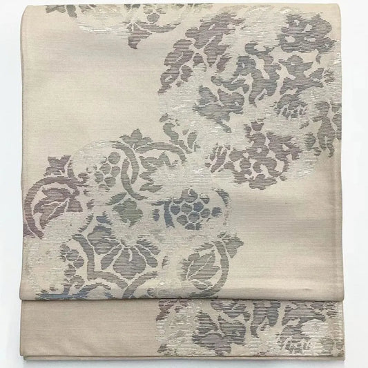 6732# Japanese Vintage Fukuro Obi Belt Kimono Fabric Silk Traditional