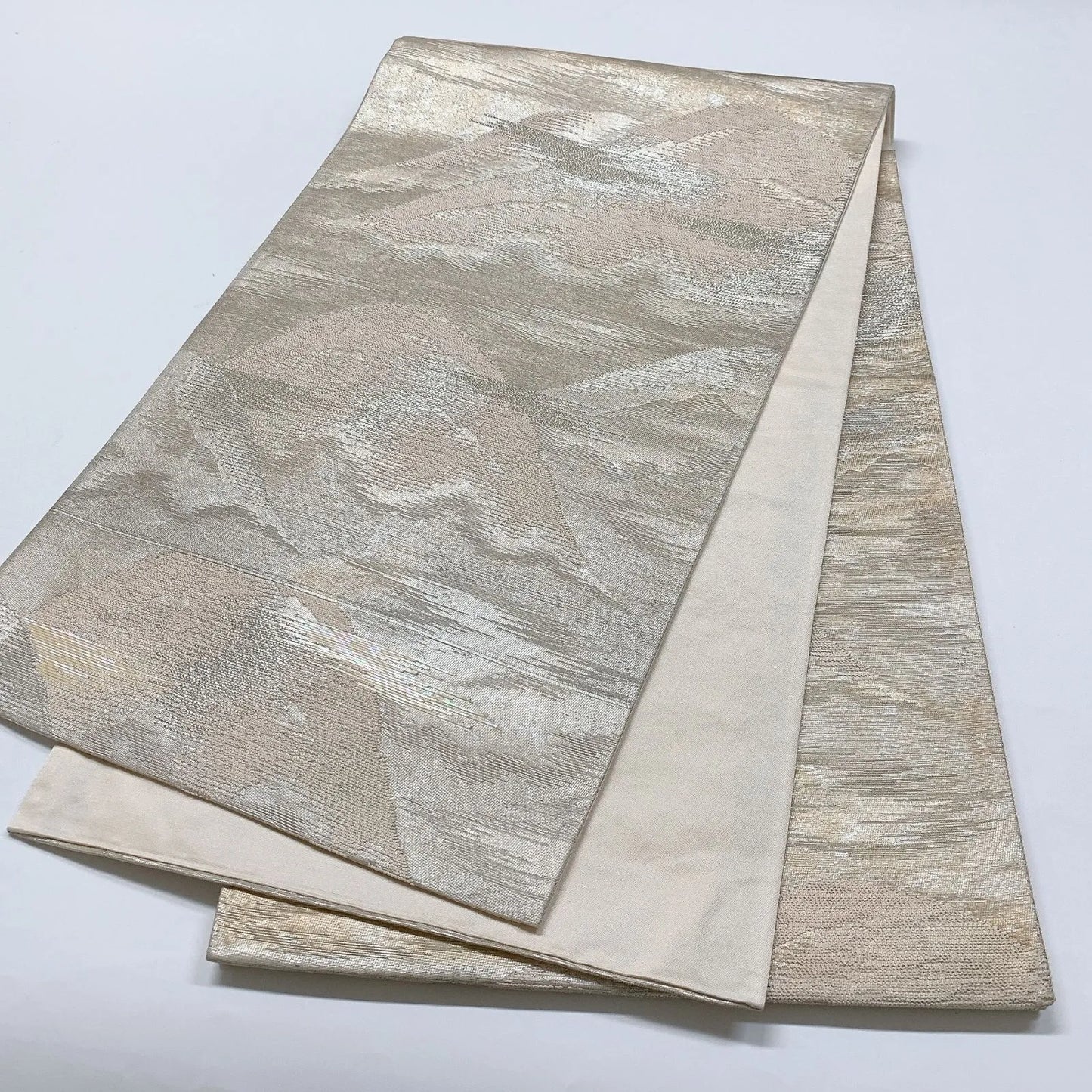 6825# Japanese Vintage Fukuro Obi Belt Kimono Fabric Silk Traditional