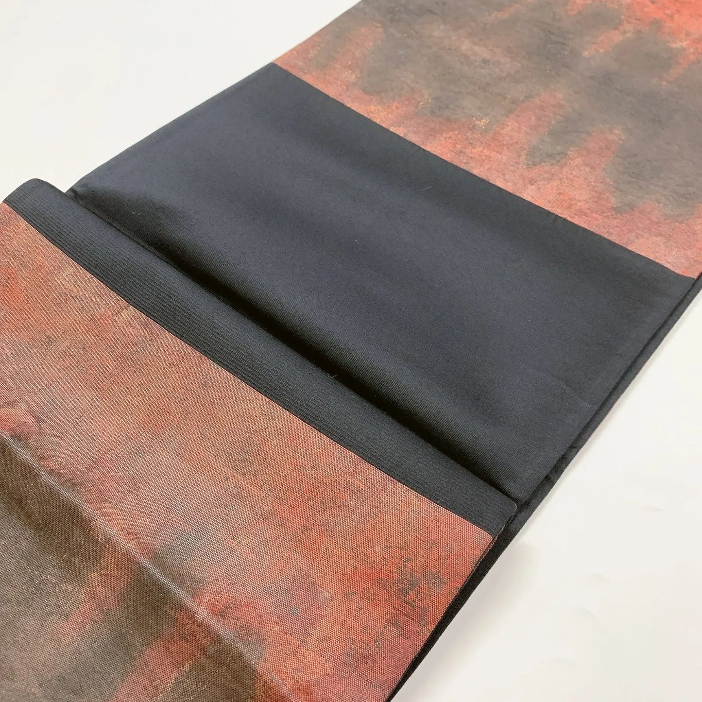 6834# Japanese Vintage Fukuro Obi Belt Kimono Fabric Silk Traditional