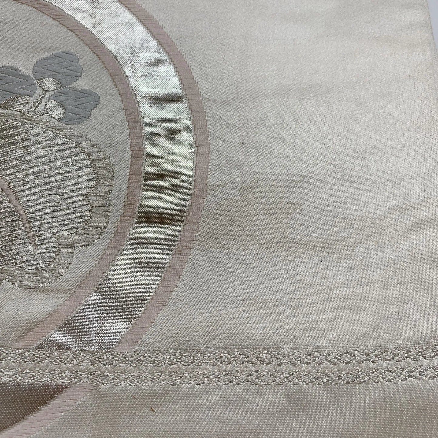 6835# Japanese Vintage Fukuro Obi Belt Kimono Fabric Silk Traditional