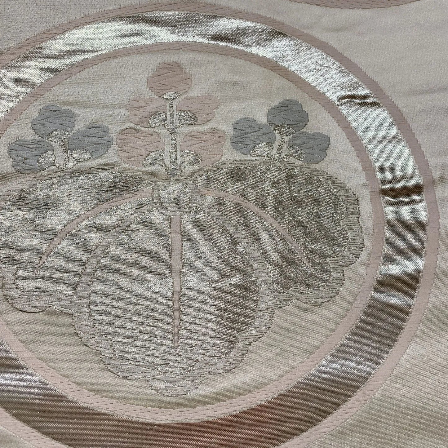 6835# Japanese Vintage Fukuro Obi Belt Kimono Fabric Silk Traditional