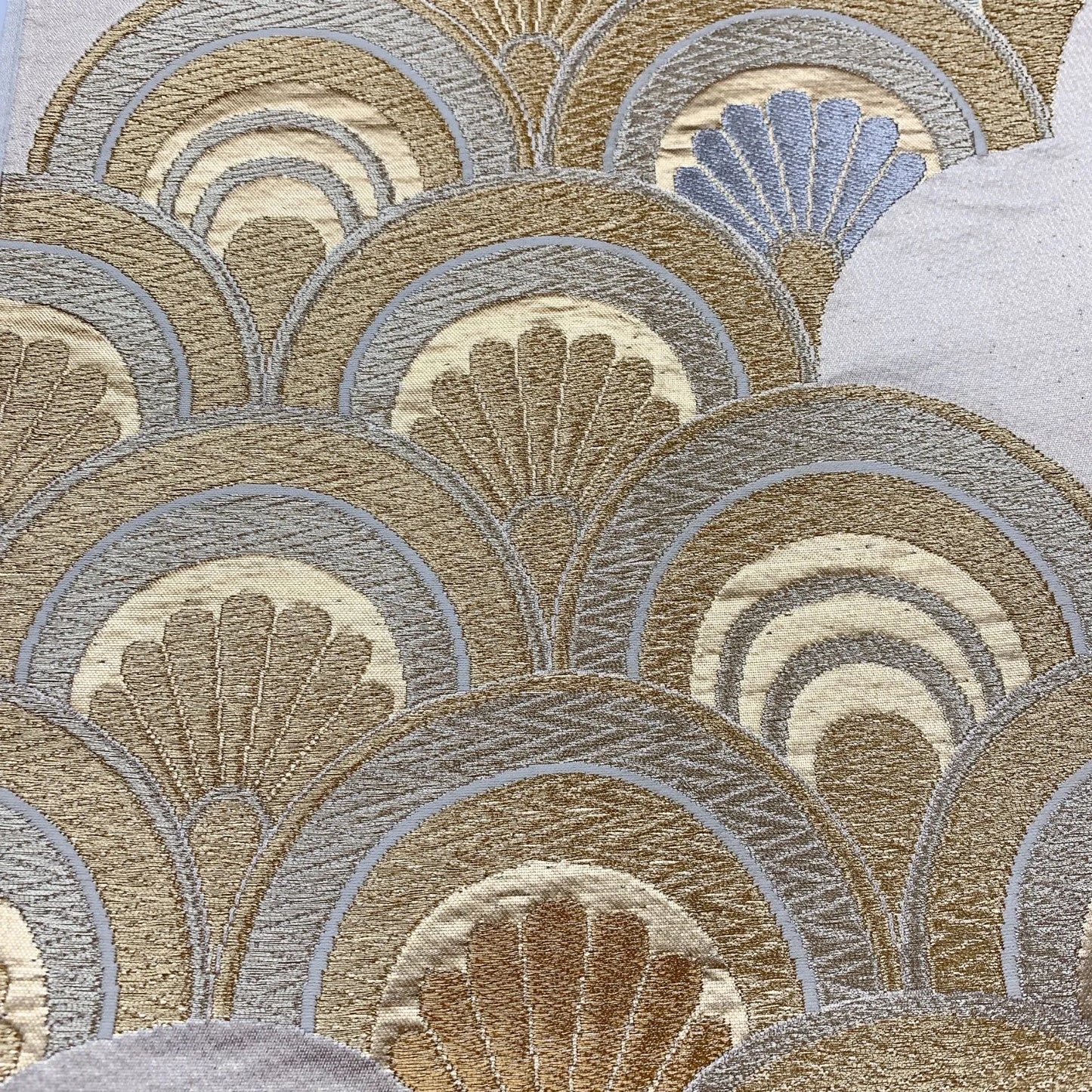 6849# Japanese Vintage Fukuro Obi Belt Kimono Fabric Silk Traditional