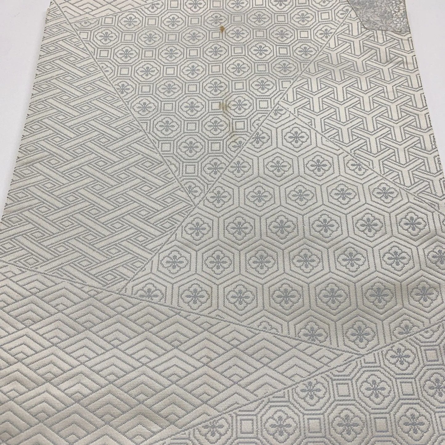 6856# Japanese Vintage Fukuro Obi Belt Kimono Fabric Silk Traditional