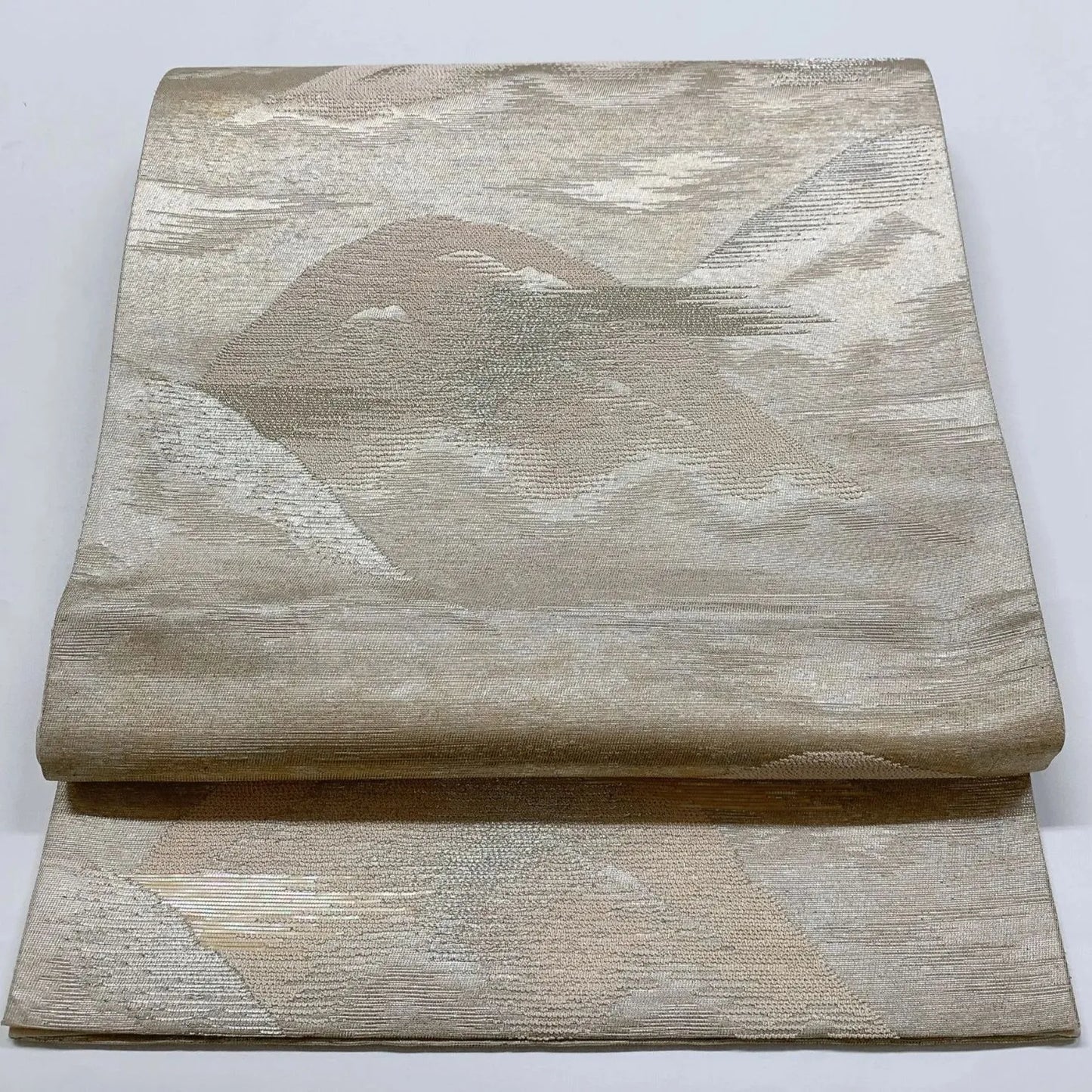 6825# Japanese Vintage Fukuro Obi Belt Kimono Fabric Silk Traditional