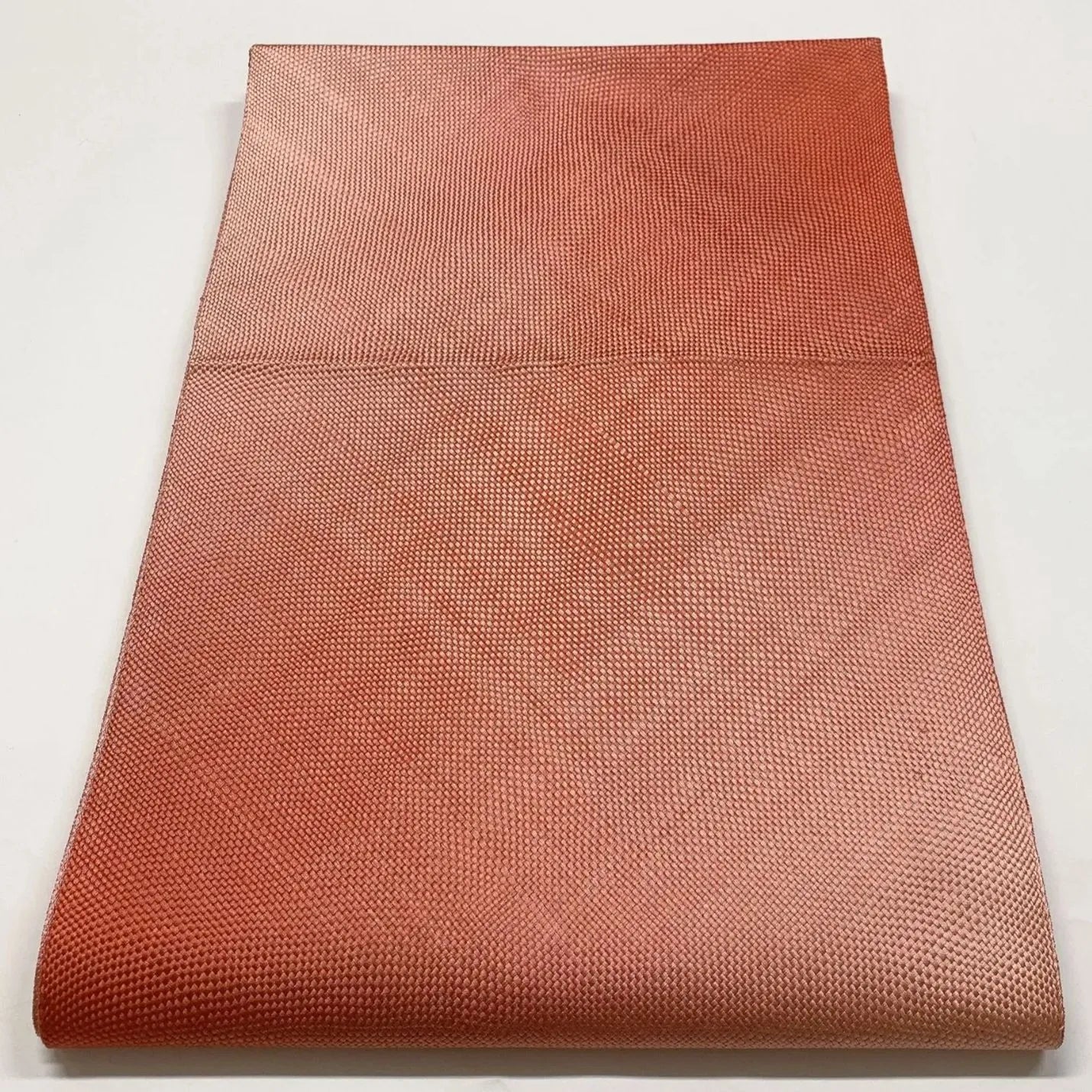 6832# Japanese Vintage Fukuro Obi Belt Kimono Fabric Silk Traditional 　