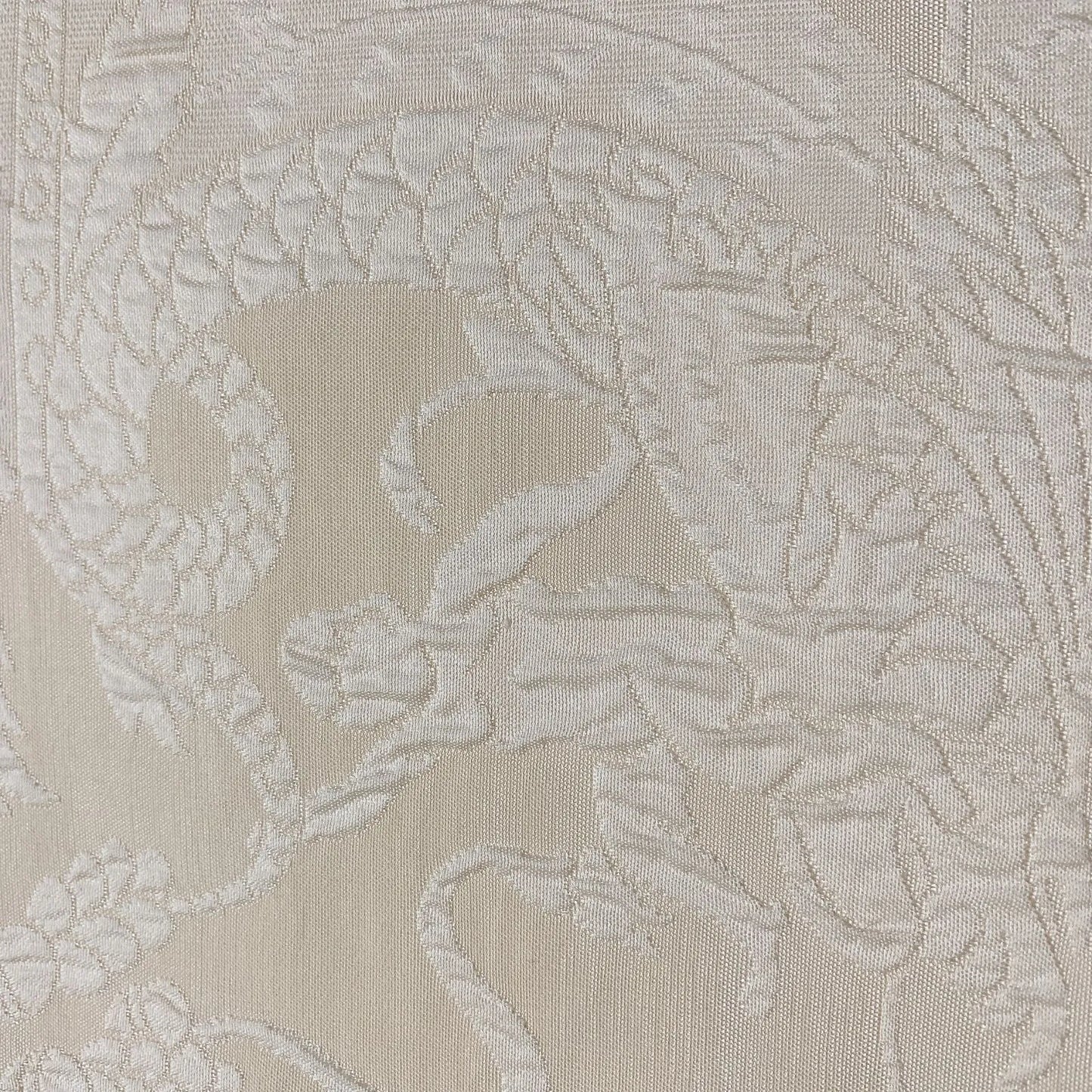 6863# Japanese Vintage Fukuro Obi Belt Kimono Fabric Silk Traditional