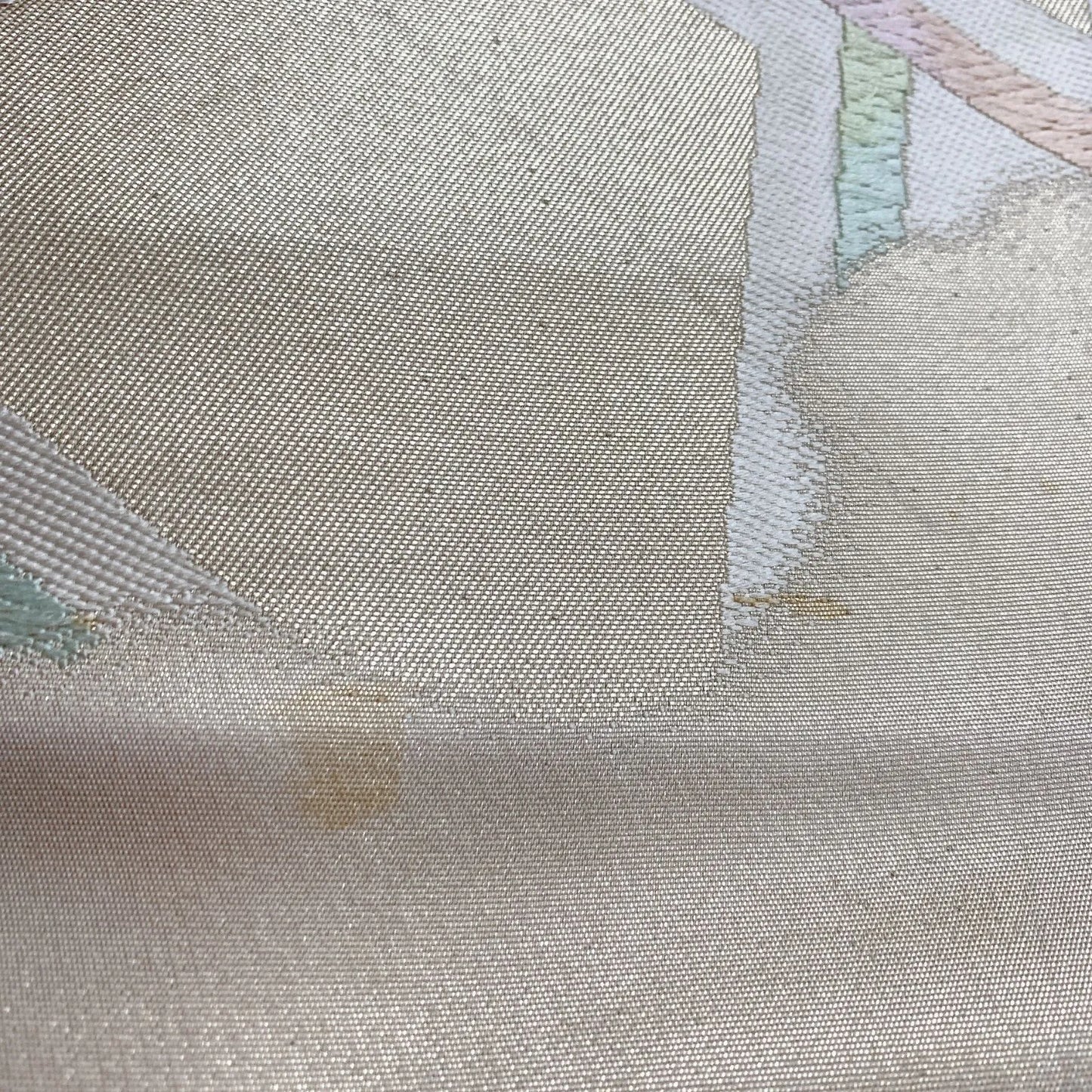 6867# Japanese Vintage Fukuro Obi Belt Kimono Fabric Silk Traditional