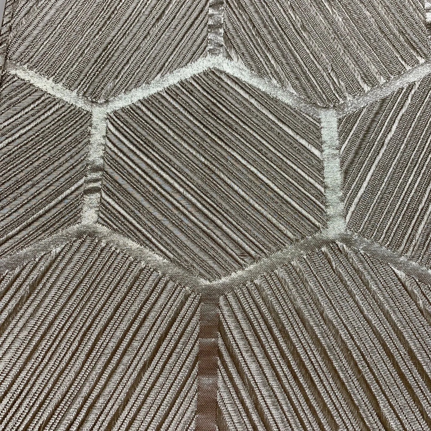 6869# Japanese Vintage Fukuro Obi Belt Kimono Fabric Silk All-over pattern　