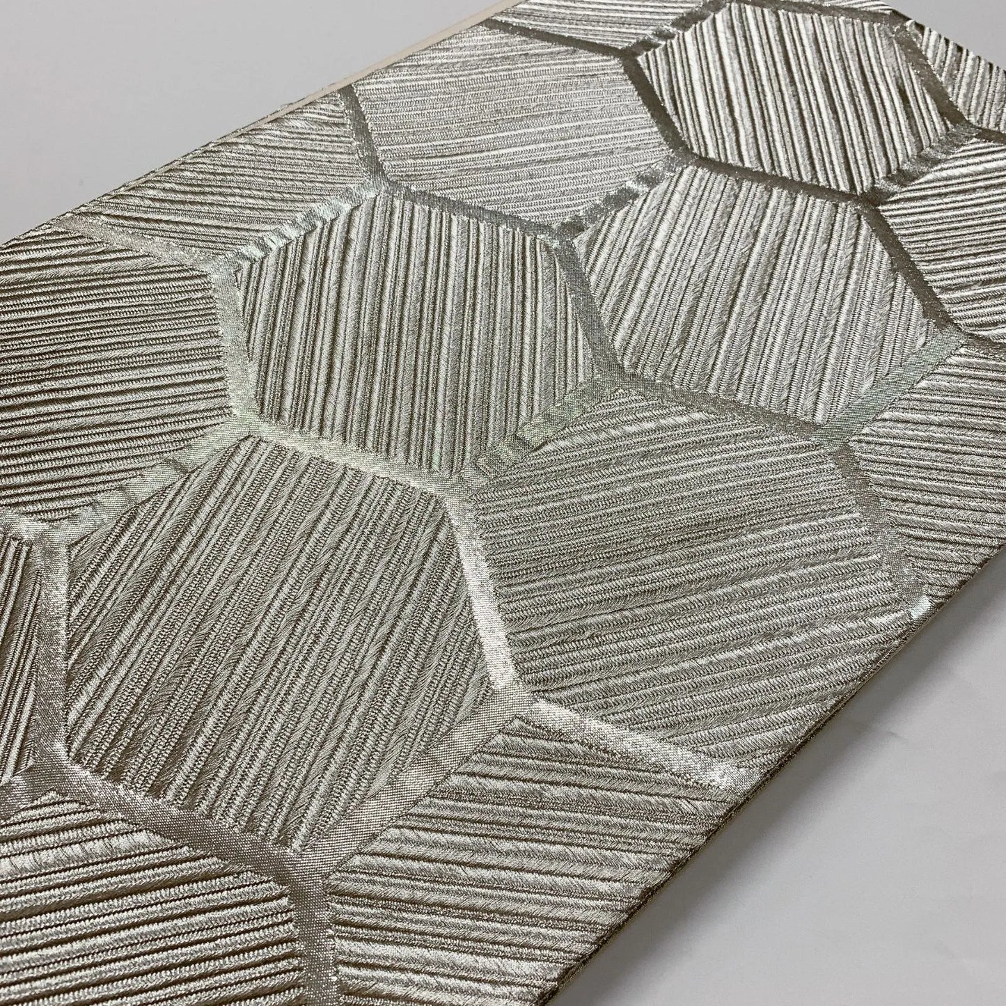 6869# Japanese Vintage Fukuro Obi Belt Kimono Fabric Silk All-over pattern　