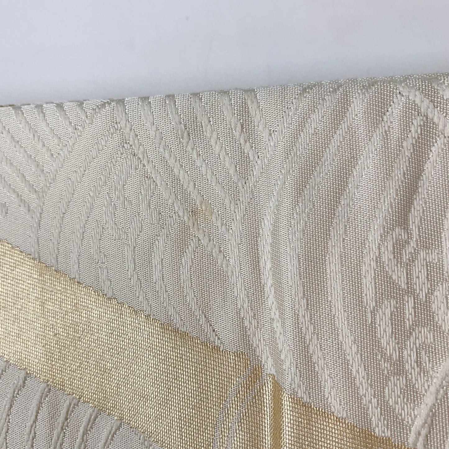 6878# Japanese Vintage Fukuro Obi Belt Kimono Fabric Silk Traditional