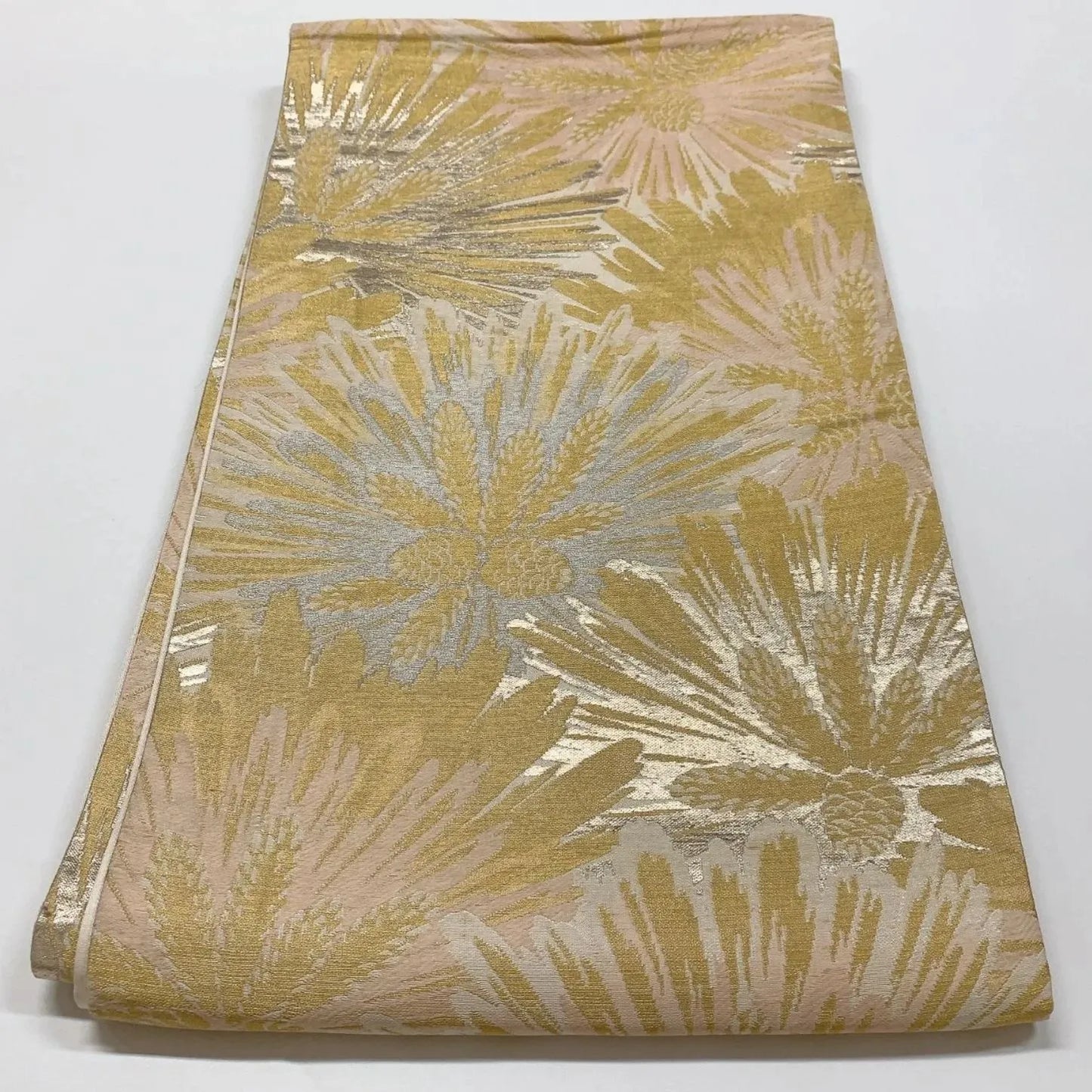 6850# Japanese Vintage Fukuro Obi Belt Kimono Fabric Silk Traditional