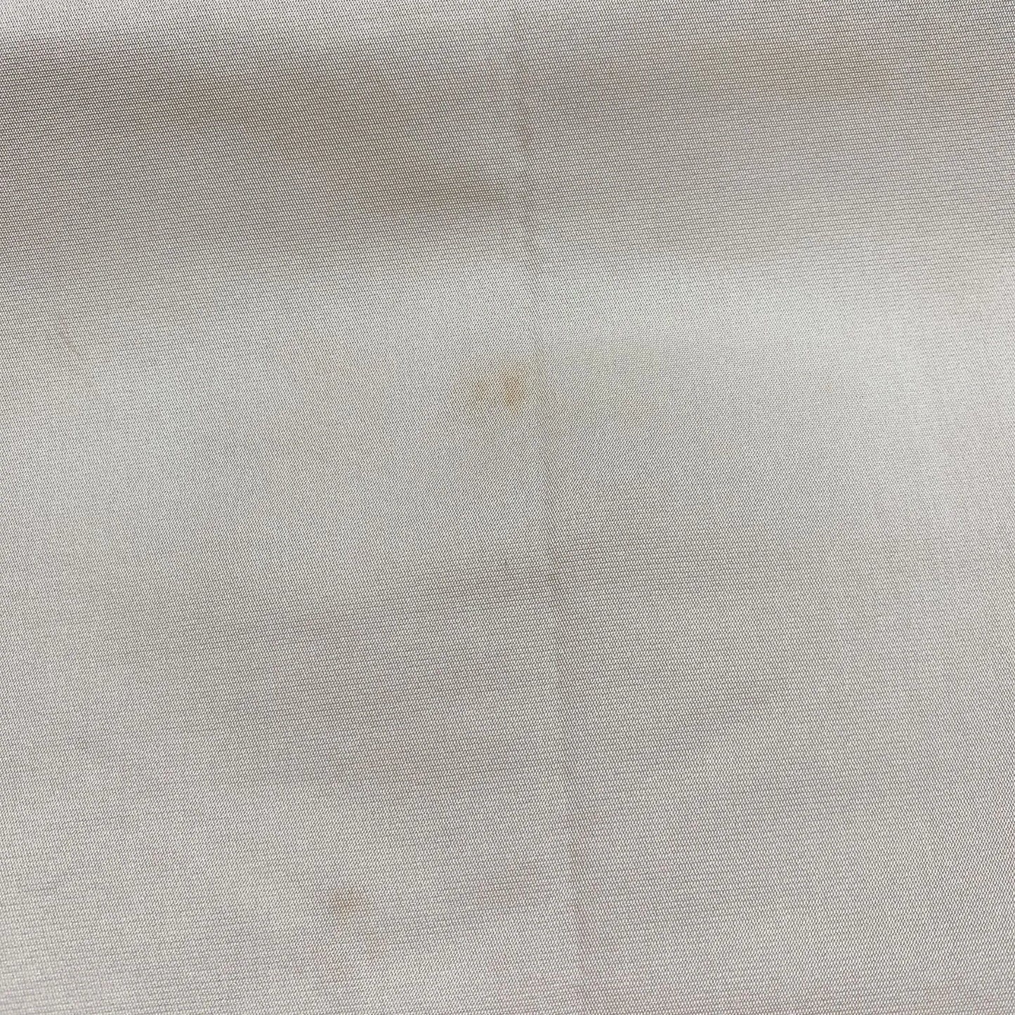 6882# Japanese Vintage Fukuro Obi Belt Kimono Fabric Silk Traditional Silver