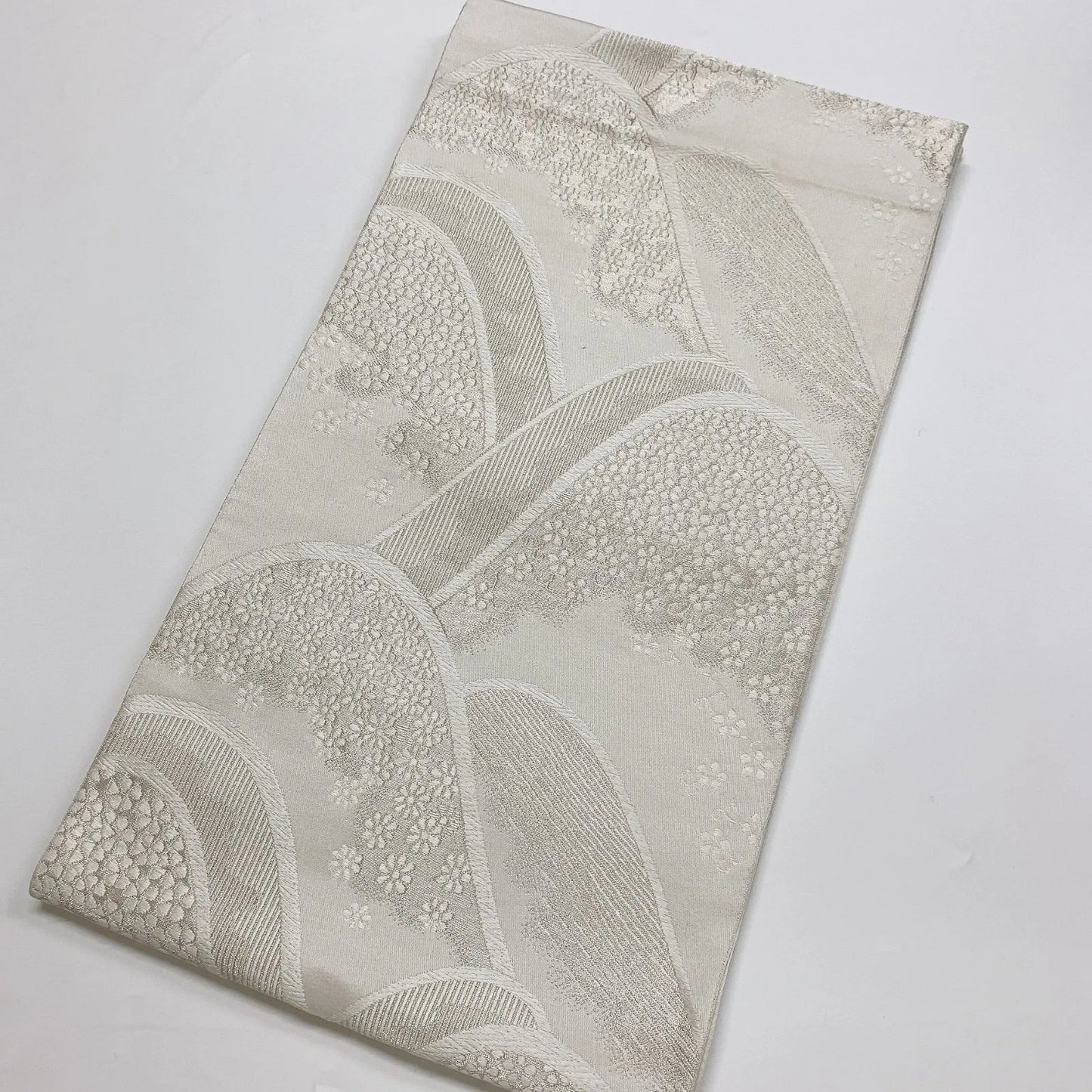 6884# Japanese Vintage Fukuro Obi Belt Kimono Fabric Silk Traditional Untailored