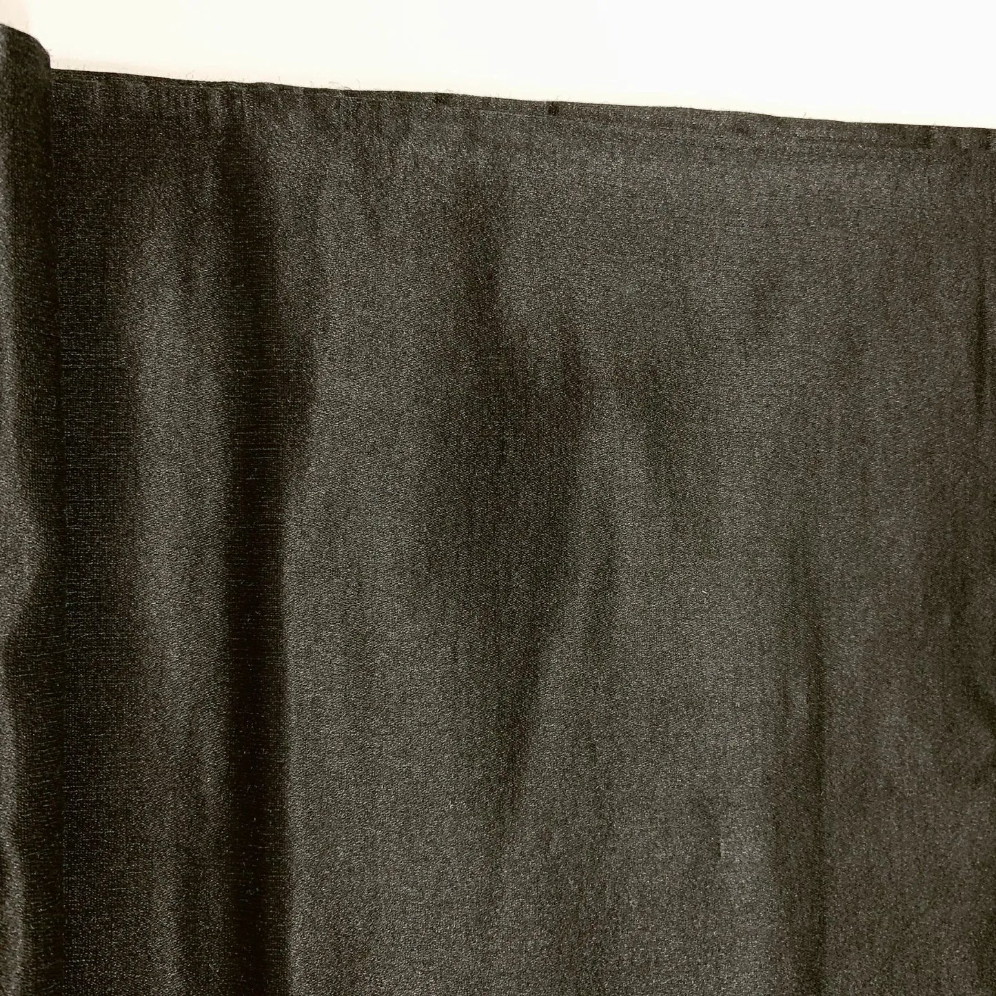 6885# Japanese Vintage Fukuro Obi Belt Kimono Fabric Silk Traditional Black