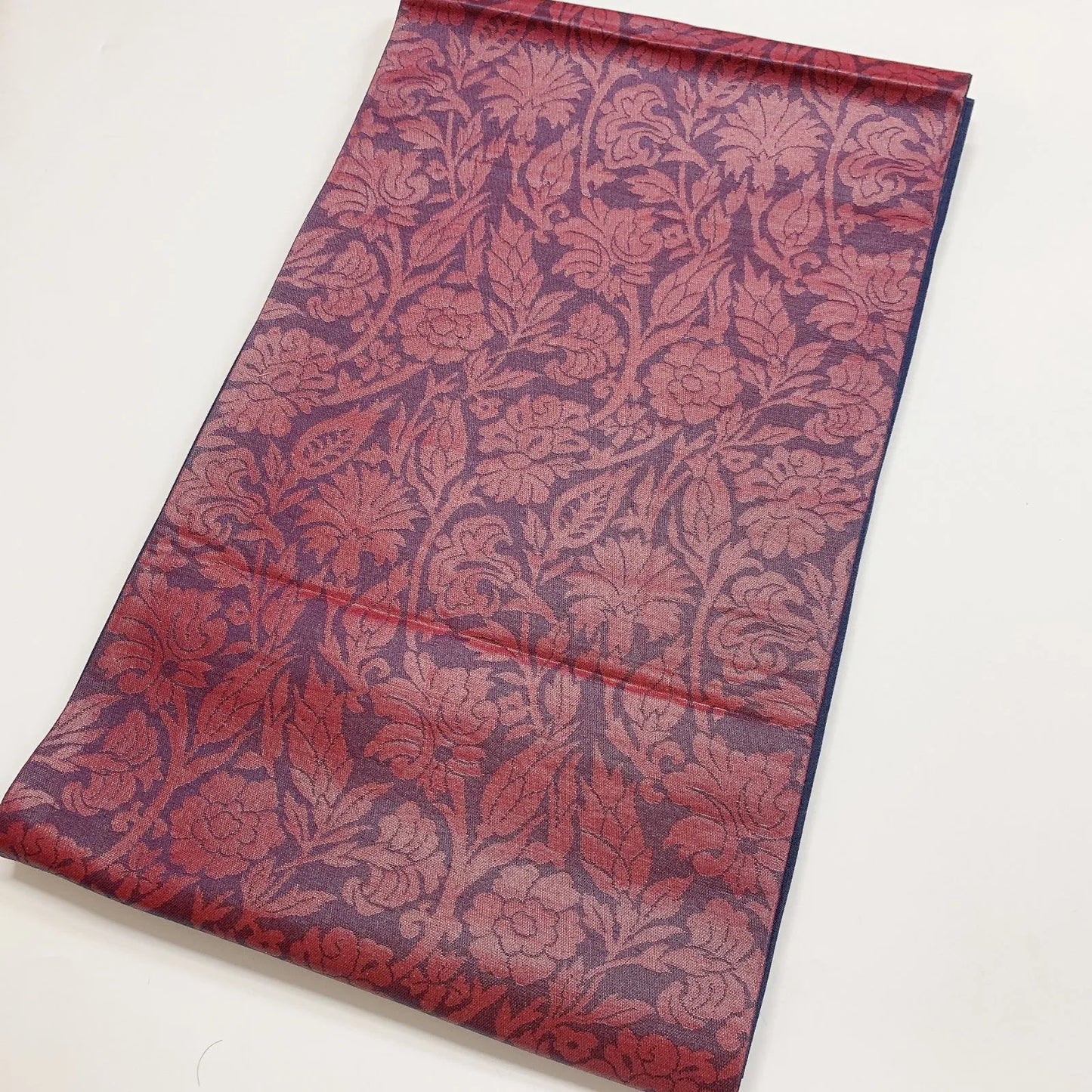 6888# Japanese Vintage Fukuro Obi Belt Kimono Fabric Silk Traditional Untailored