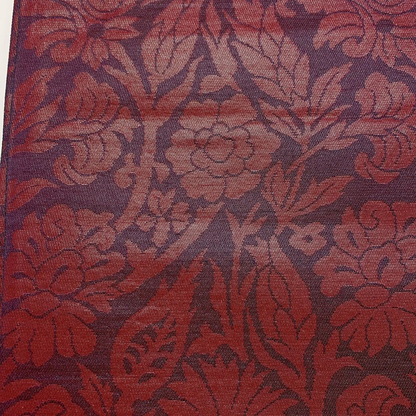 6888# Japanese Vintage Fukuro Obi Belt Kimono Fabric Silk Traditional Untailored