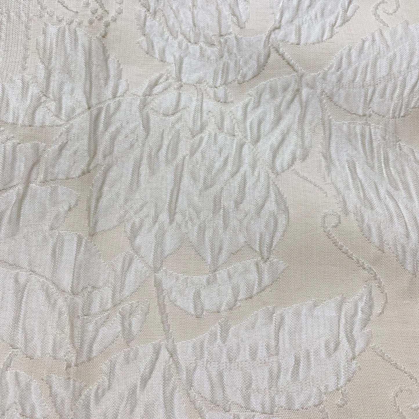 6899# Japanese Vintage Fukuro Obi Belt Kimono Fabric Silk All-over pattern　