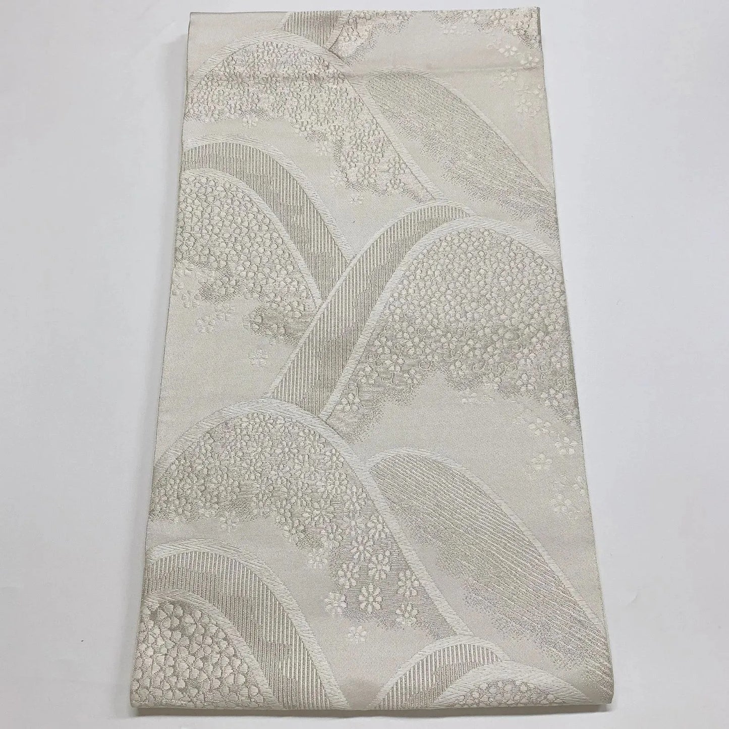 6884# Japanese Vintage Fukuro Obi Belt Kimono Fabric Silk Traditional Untailored