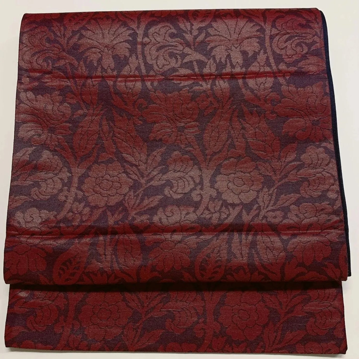 6888# Japanese Vintage Fukuro Obi Belt Kimono Fabric Silk Traditional Untailored