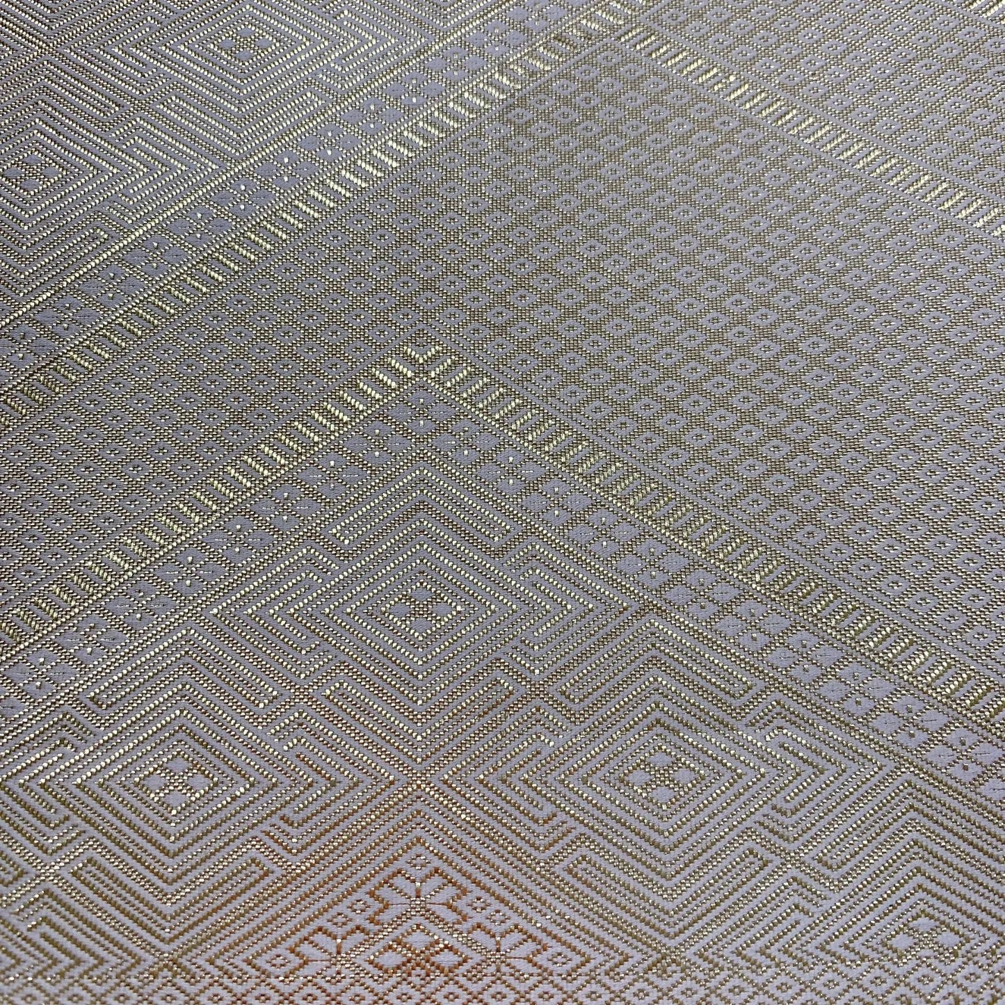 6910# Japanese Vintage Fukuro Obi Belt Kimono Fabric Silk All-over pattern　