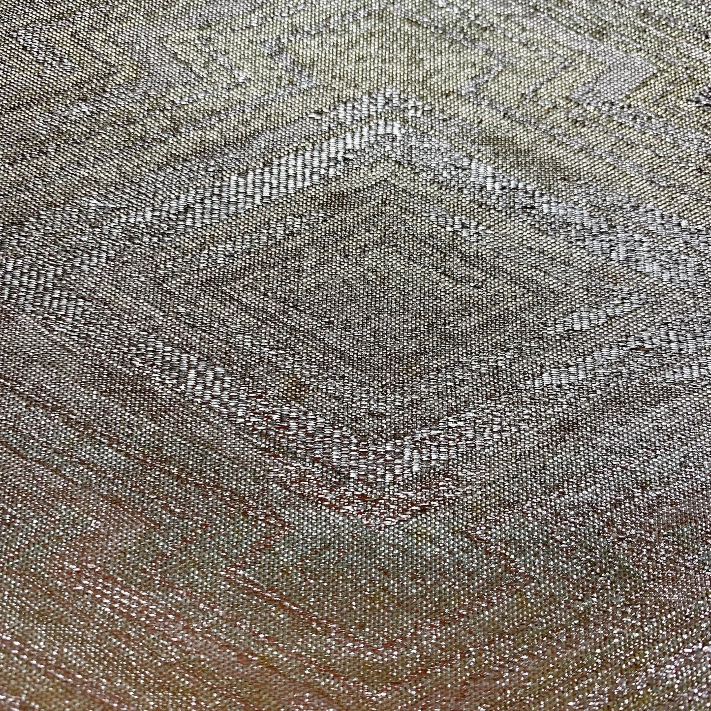 6912# Japanese Vintage Fukuro Obi Belt Kimono Fabric Silk All-over pattern　