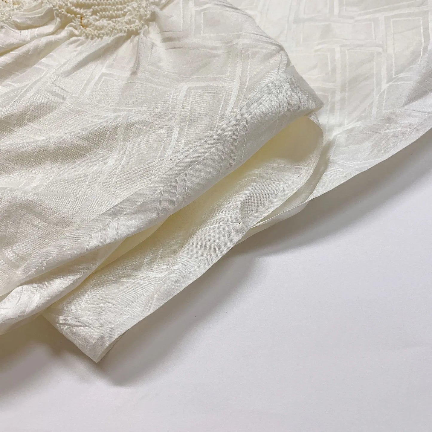 6924# Japanese Kimono Accessory Obiage and Obijime 2-piece Set Silk Shibori