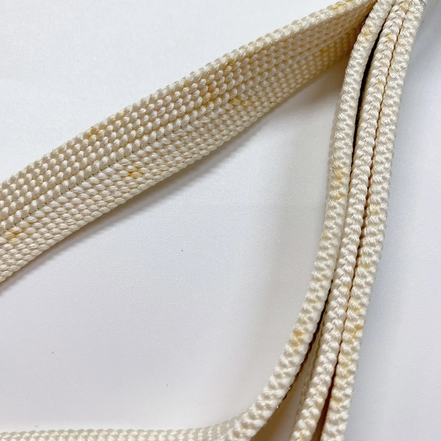 6925# Japanese Kimono Accessory Obiage and Obijime 2-piece Set Silk Shibori