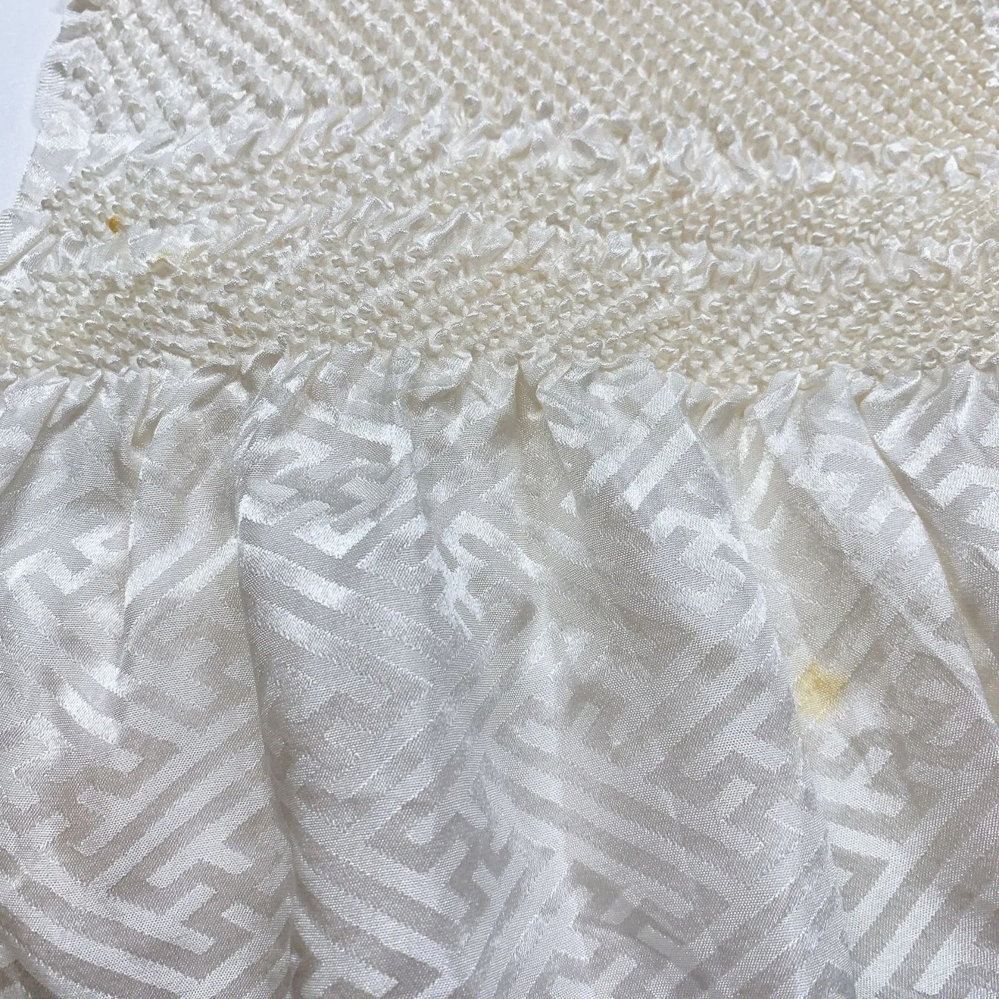 6929# Japanese Kimono Accessory Obiage and Obijime 2-piece Set Silk Shibori