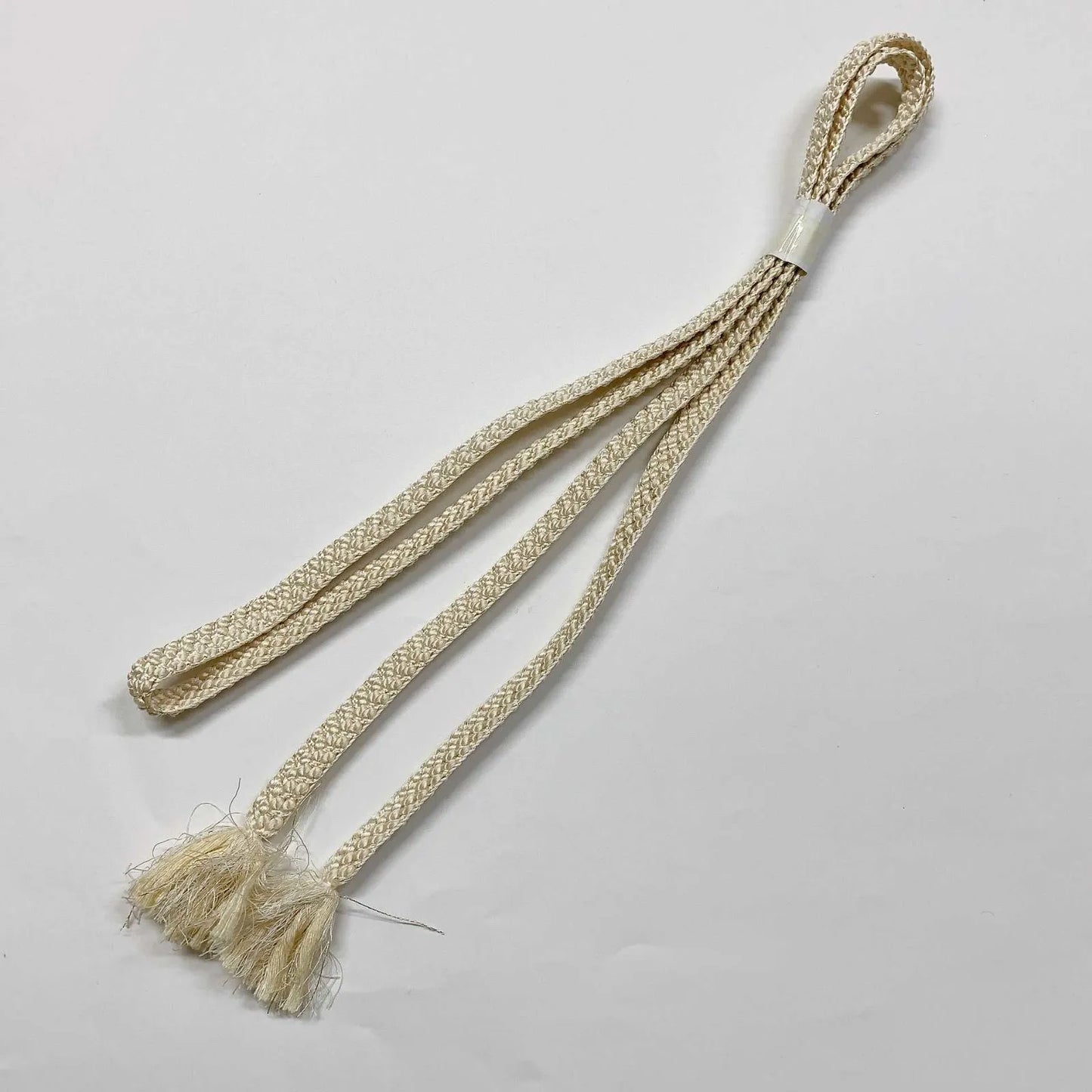 6937# Japanese Kimono Accessory Obiage and Obijime 2-piece Set Silk Shibori