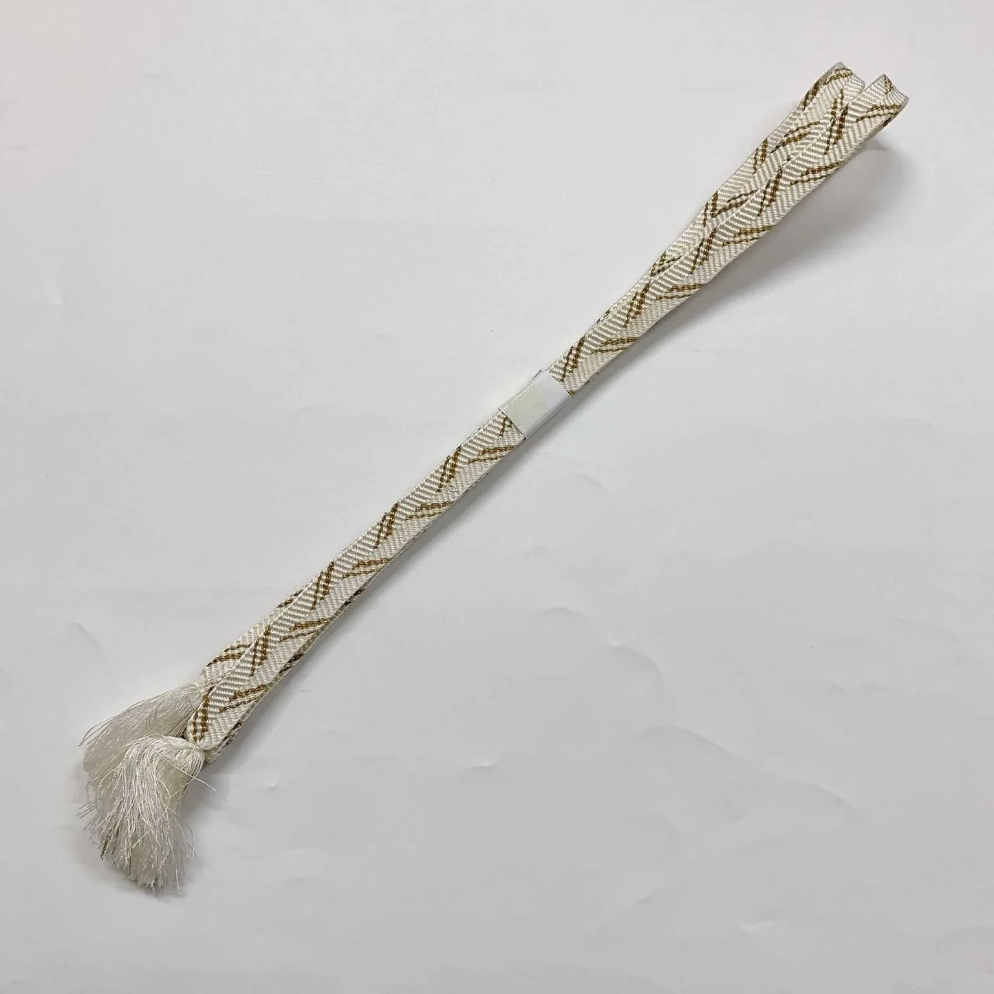 6943# Japanese Kimono Accessory Obiage and Obijime 2-piece Set Silk Shibori