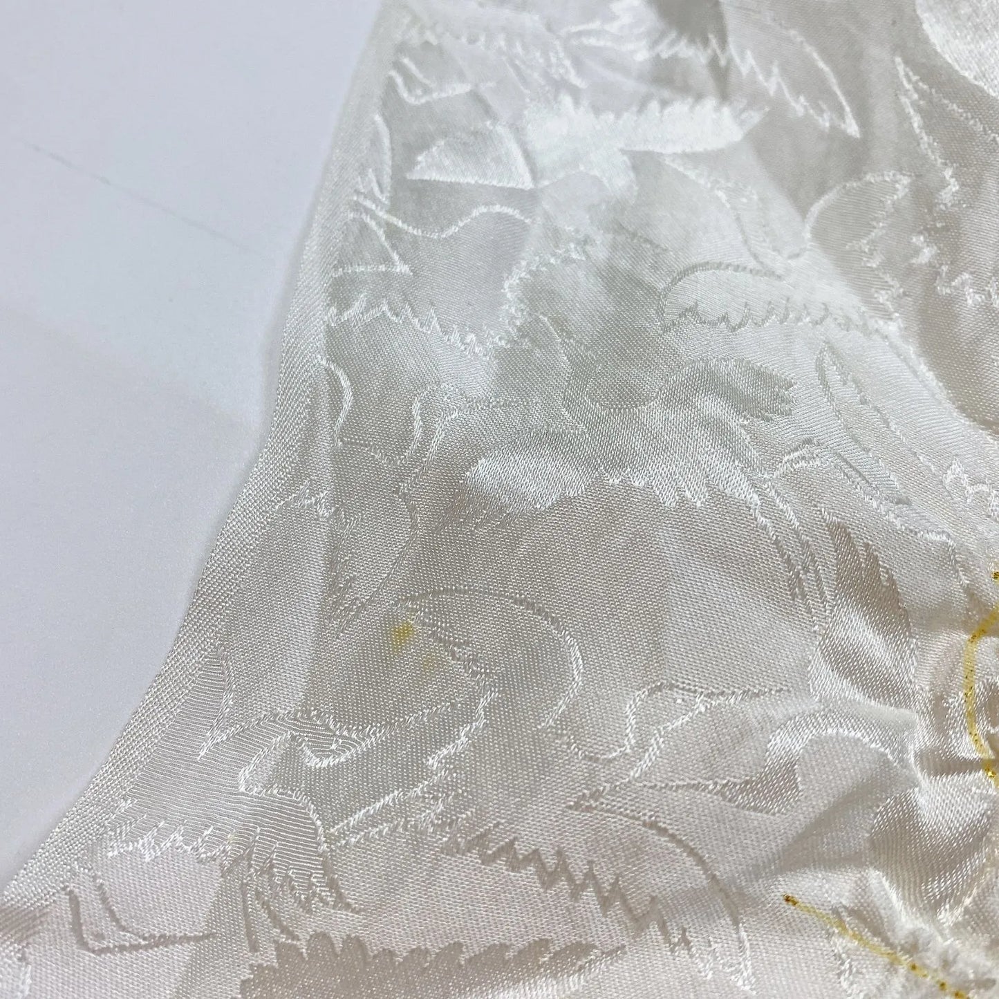 6943# Japanese Kimono Accessory Obiage and Obijime 2-piece Set Silk Shibori