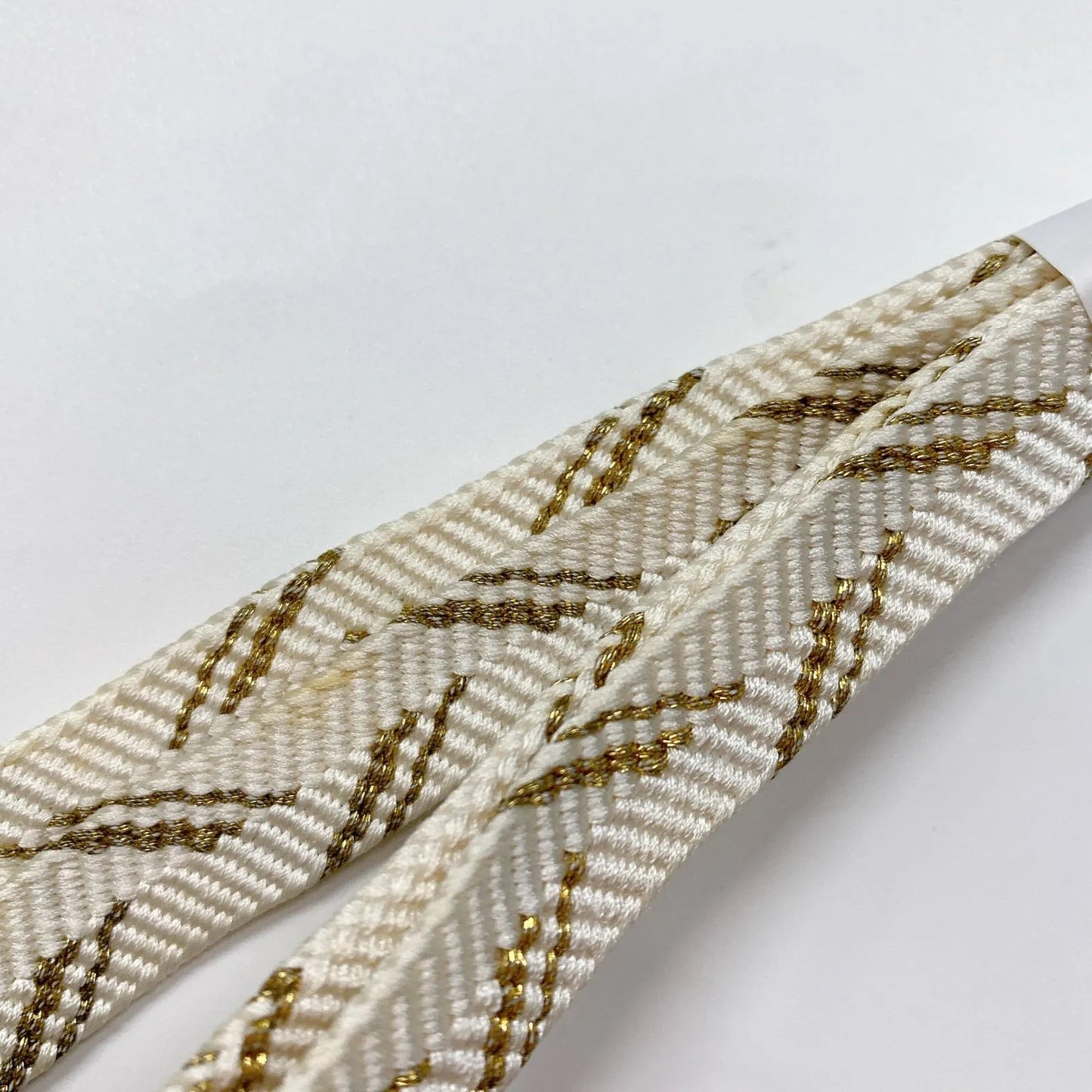 6943# Japanese Kimono Accessory Obiage and Obijime 2-piece Set Silk Shibori