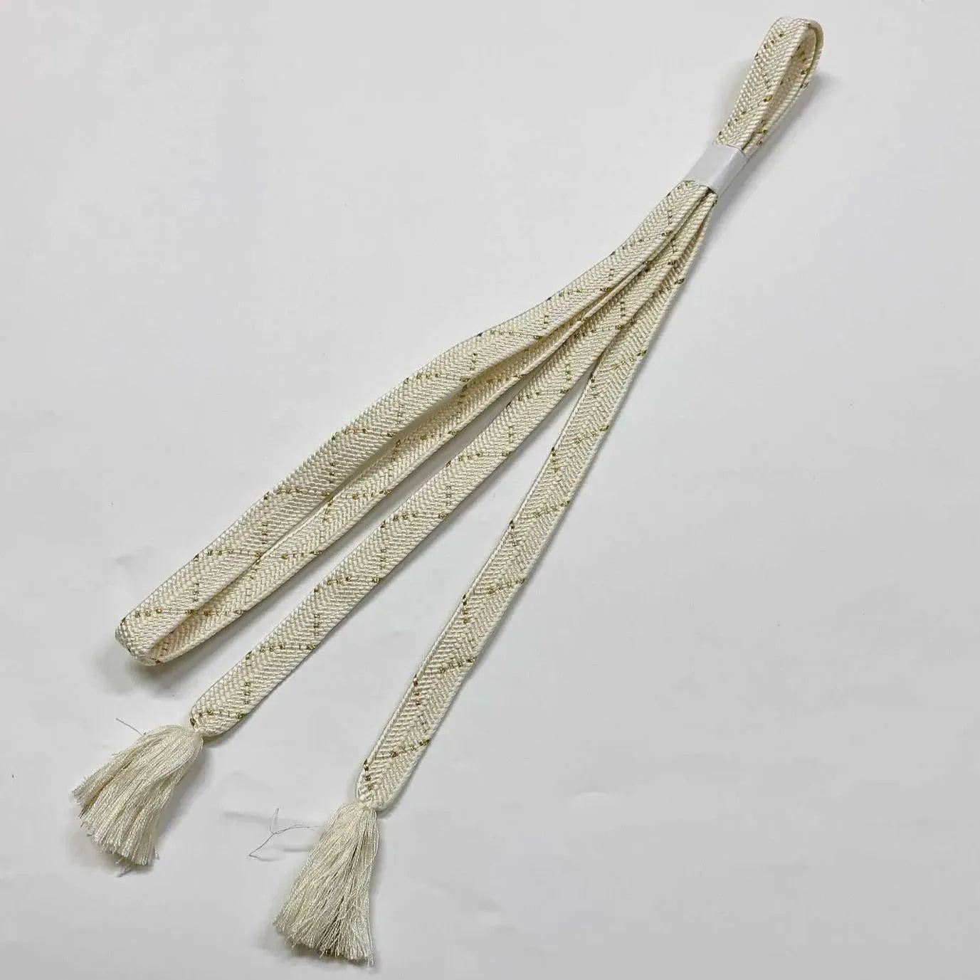 6930# Japanese Kimono Accessory Obiage and Obijime 2-piece Set Silk Shibori