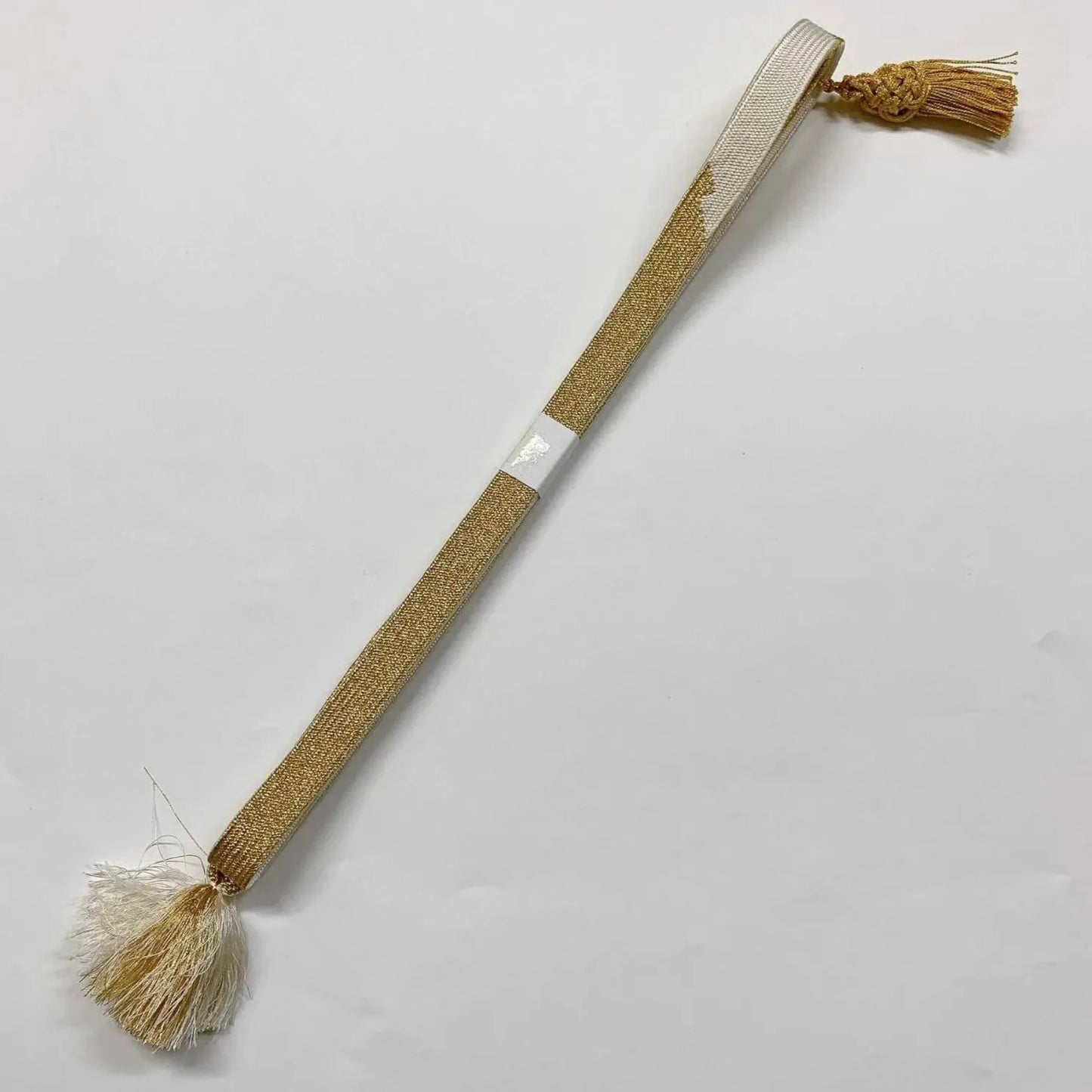 6931# Japanese Kimono Accessory Obiage and Obijime 2-piece Set Silk Shibori