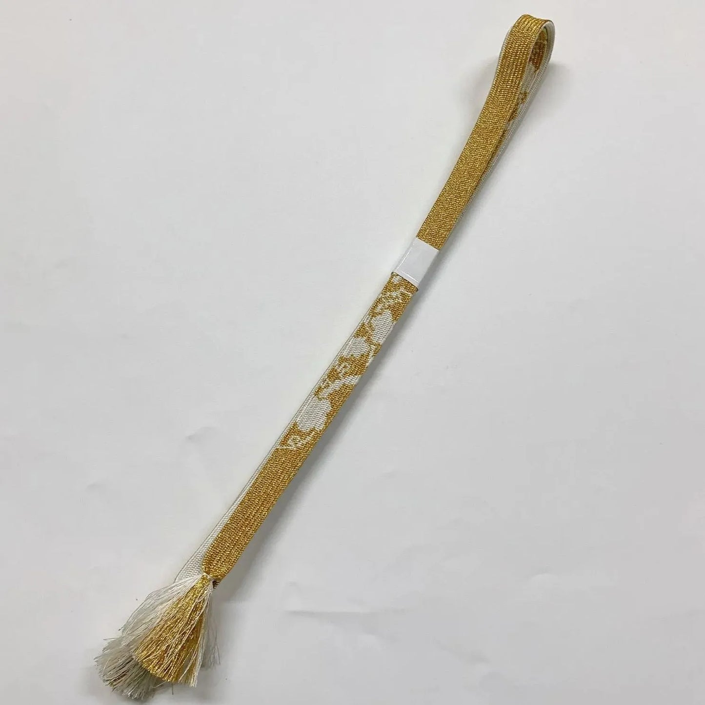 6934# Japanese Kimono Accessory Obiage and Obijime 2-piece Set Silk Shibori