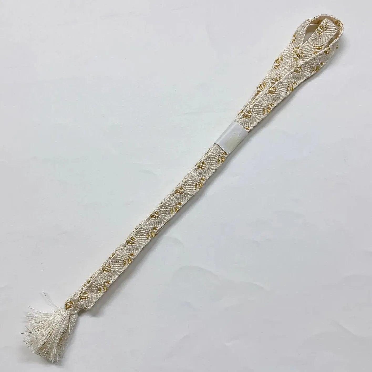 6944# Japanese Kimono Accessory Obiage and Obijime 2-piece Set Silk Shibori