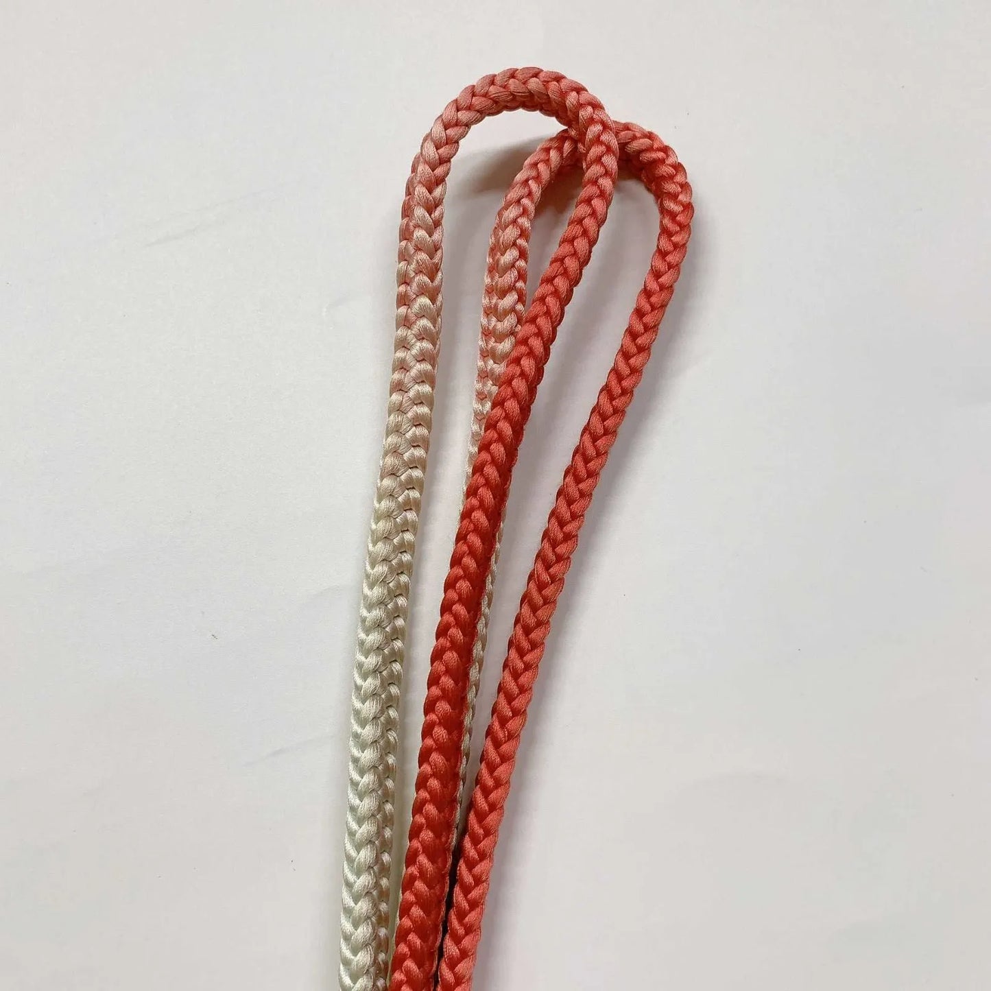 6951# Japanese Kimono Accessory Obiage and Obijime 2-piece Set Silk Shibori