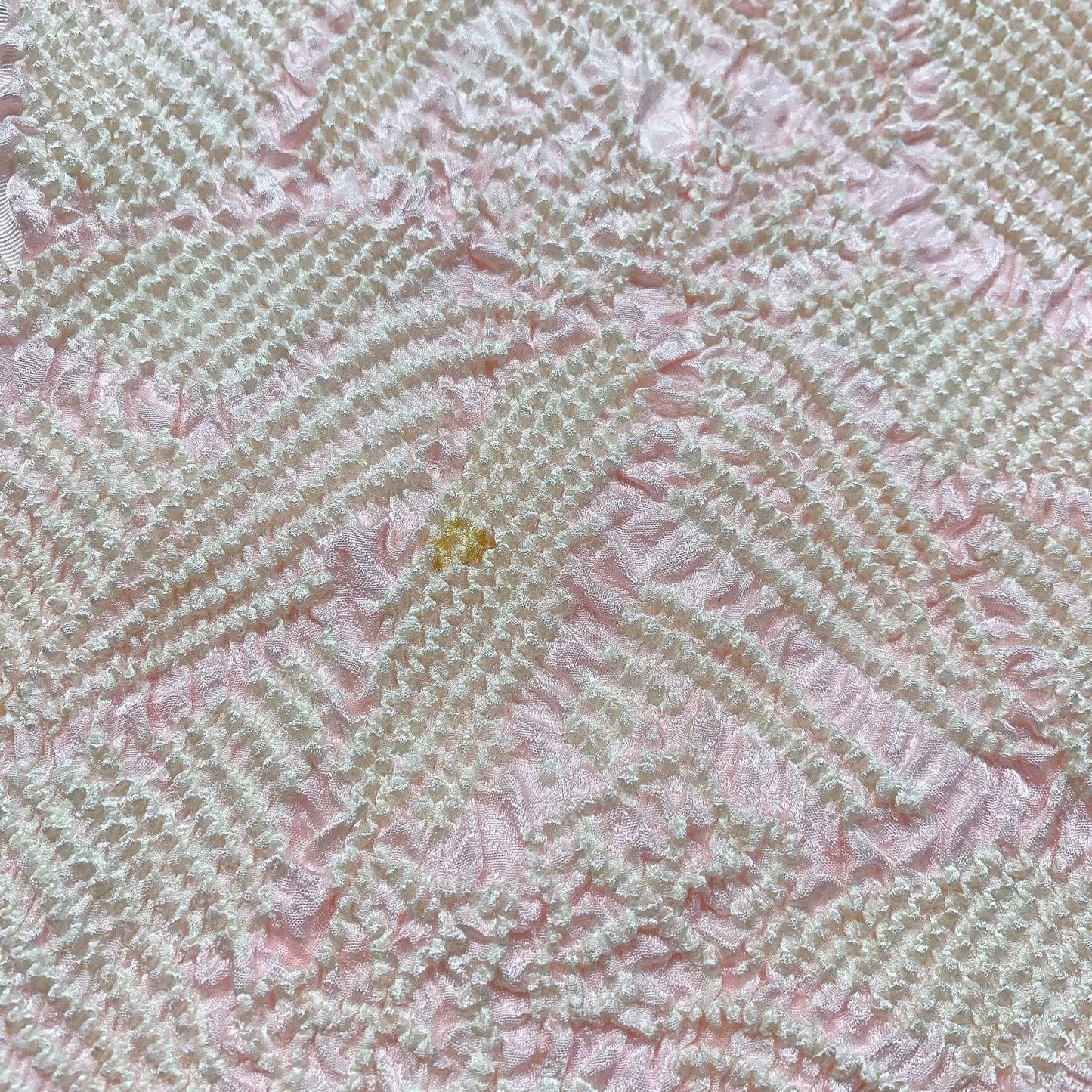 6951# Japanese Kimono Accessory Obiage and Obijime 2-piece Set Silk Shibori