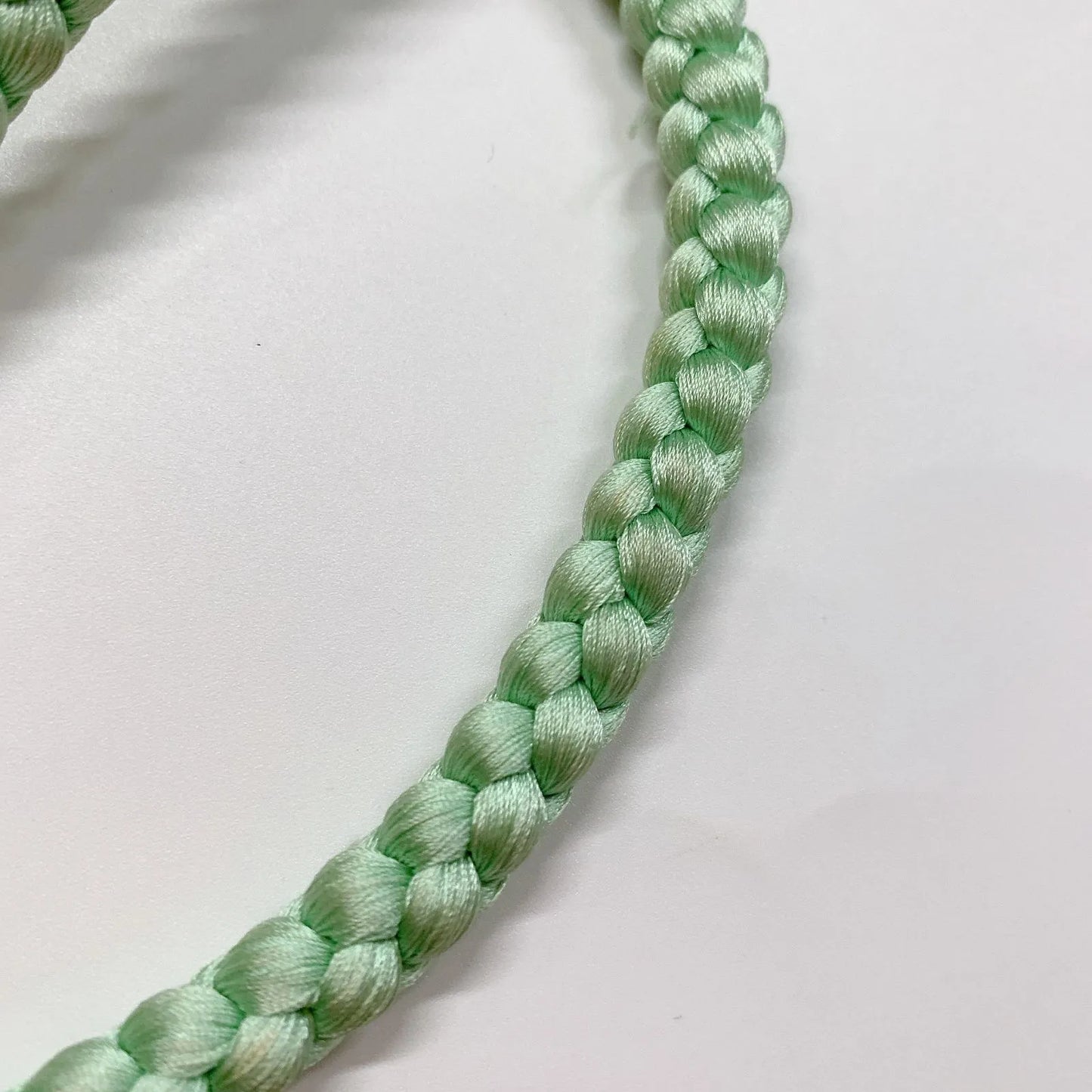 6953# Japanese Kimono Accessory Obiage and Obijime 2-piece Set Silk Shibori