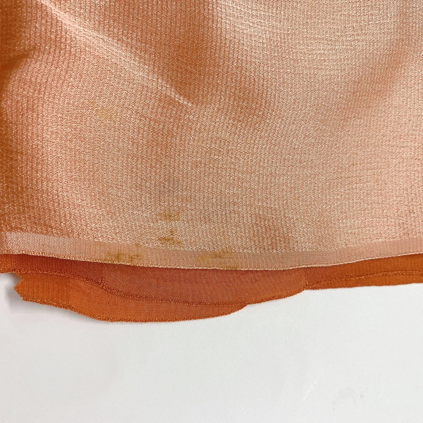 6956# Japanese Kimono Accessory Vintage Obiage and Obijime 2-piece Set Silk