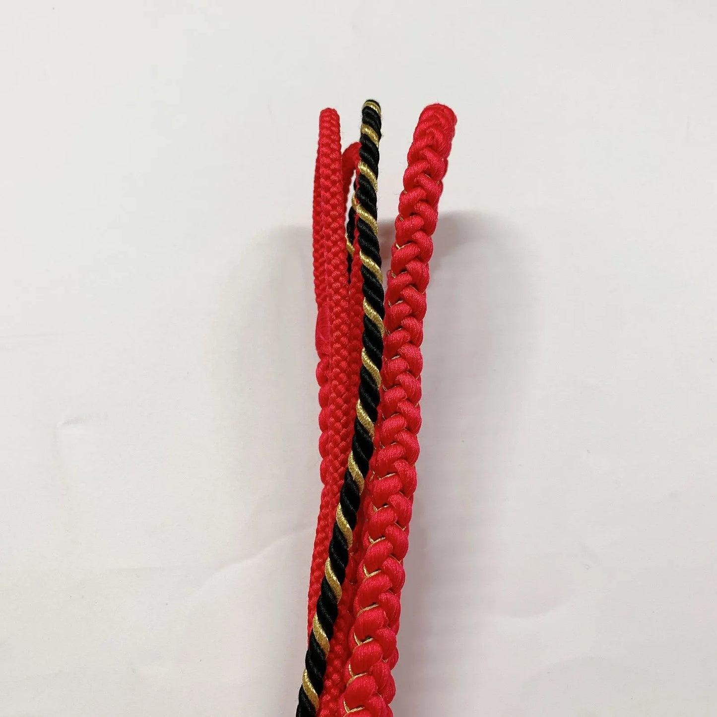 6960# Japanese Kimono Accessory Vintage Obiage and Obijime 2-piece Set Silk